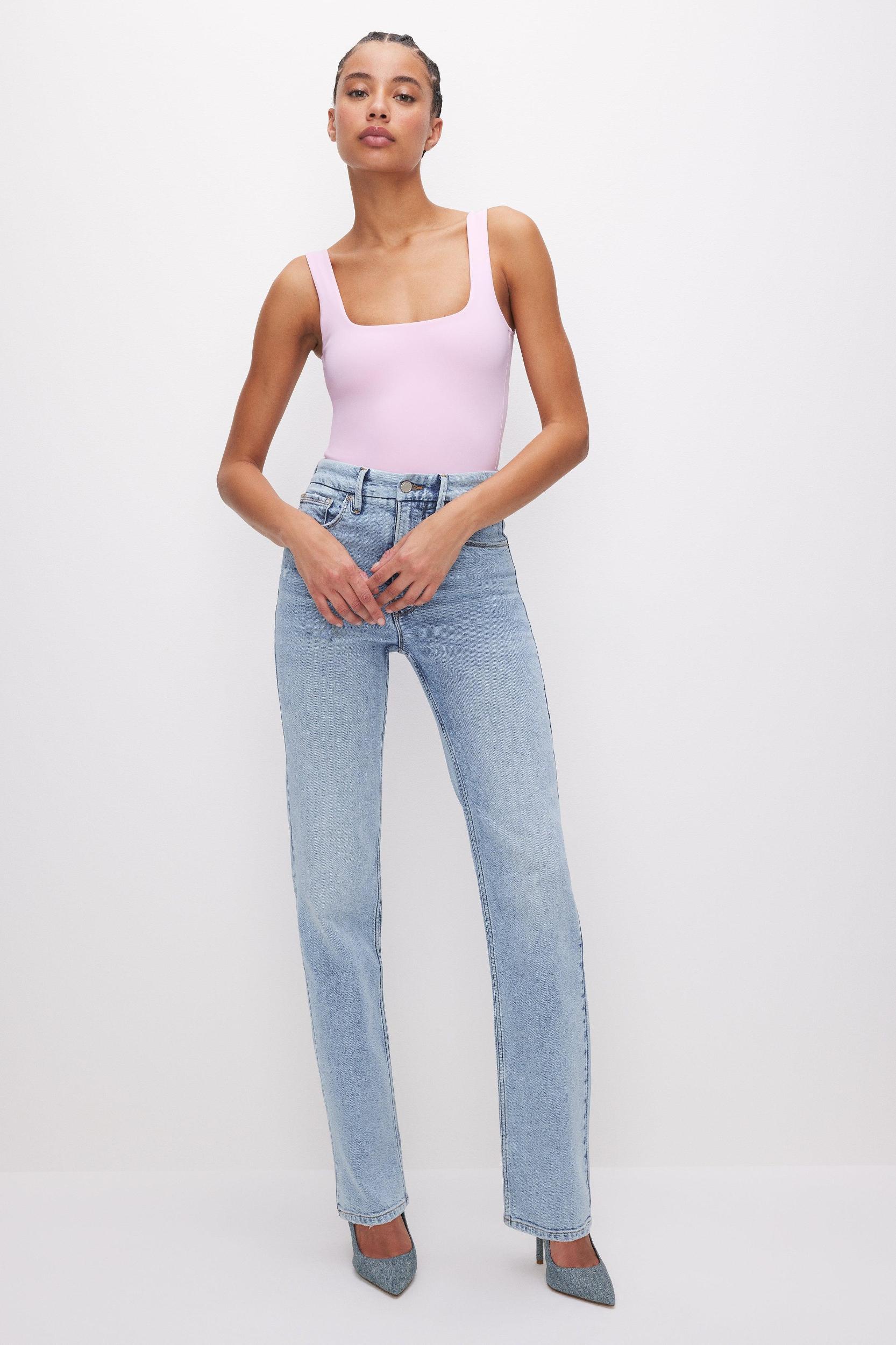 SCUBA MODERN TANK BODYSUIT | ROSE QUARTZ Product Image