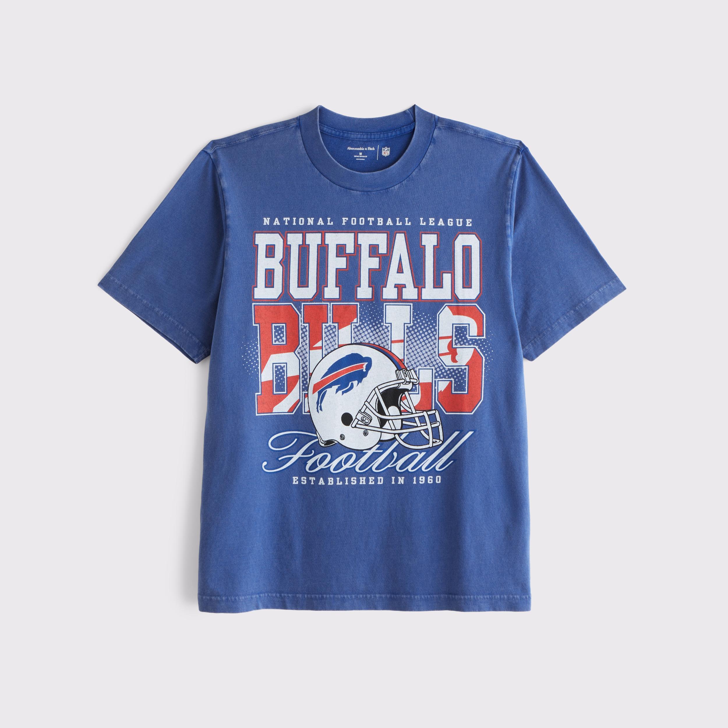 Buffalo Bills Vintage-Inspired Graphic Tee Product Image