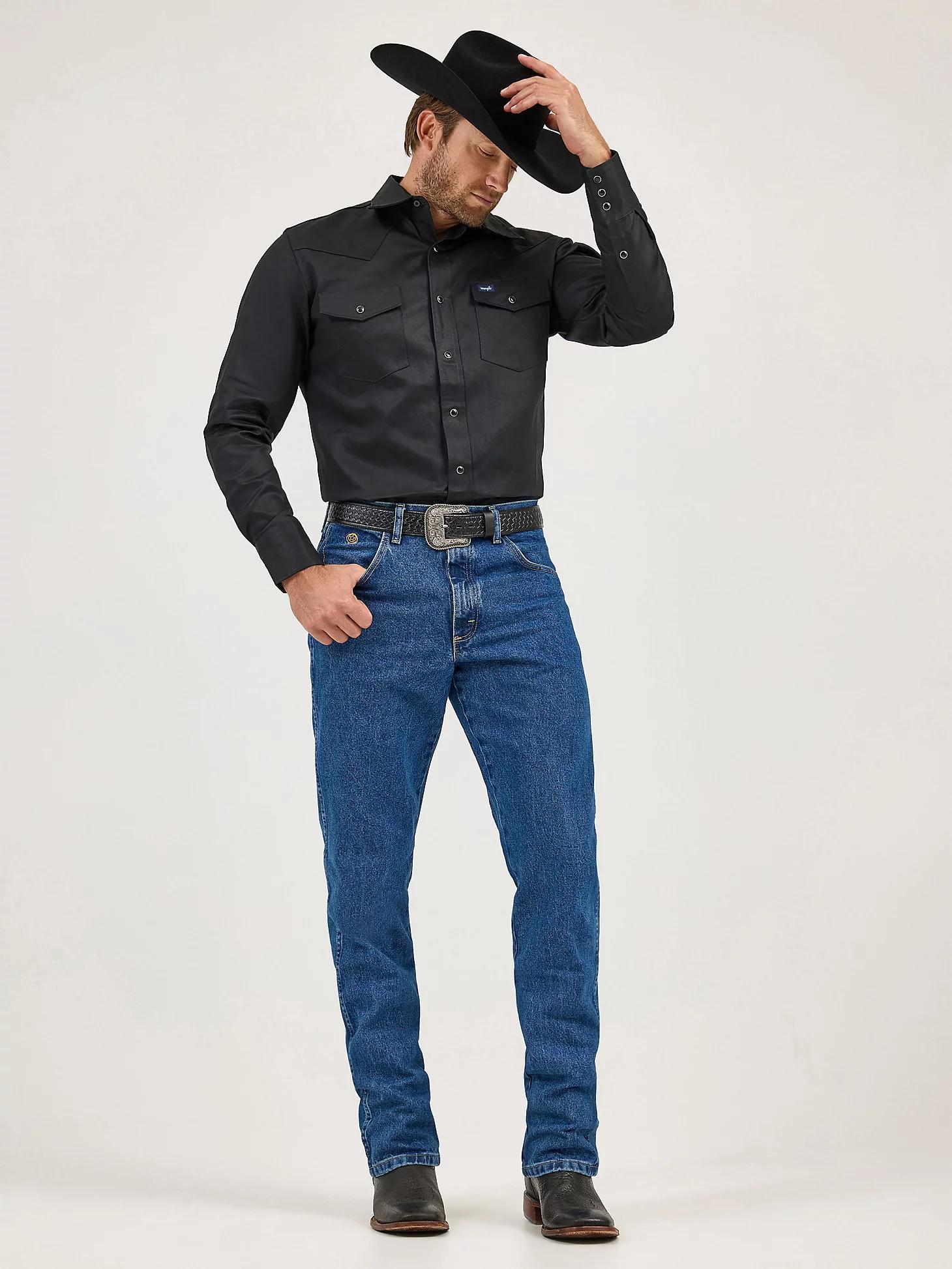 George Strait Cowboy Cut® Relaxed Fit Jean | Men's JEANS | Wrangler® Product Image