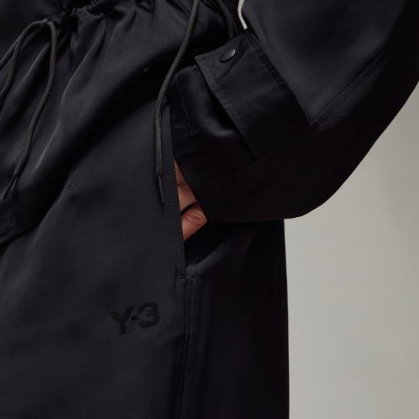 adidas Y-3 Rayon Twill Elasticated Cuff Pants Black S Womens Product Image