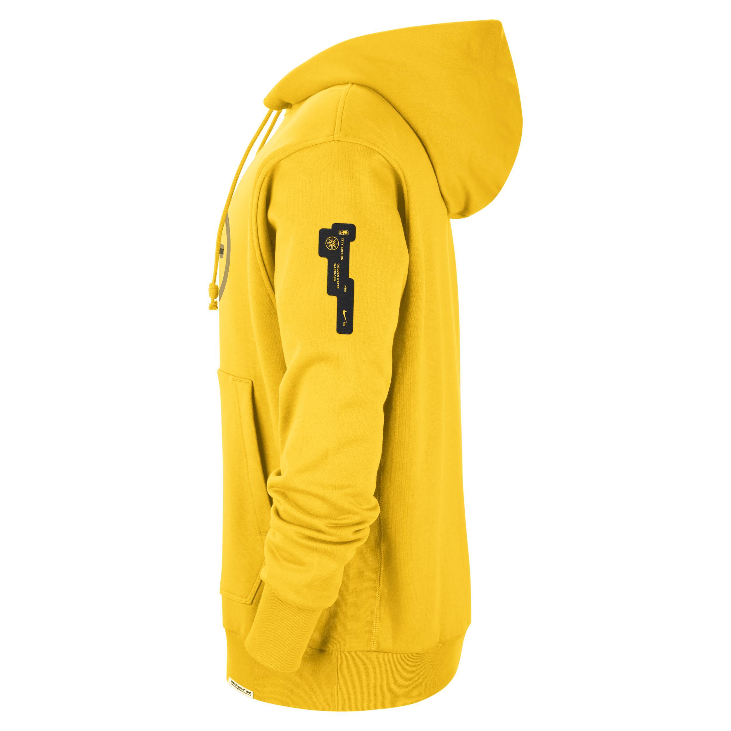 Golden State Warriors Standard Issue 2023/24 City Edition Men's Nike NBA Courtside Hoodie Product Image