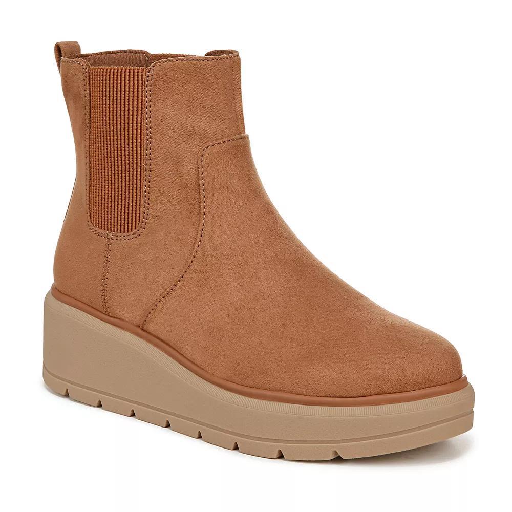 Dr. Scholl's Nice Day Max Women's Wedge Boots, Size: 6, Honey Brown Product Image