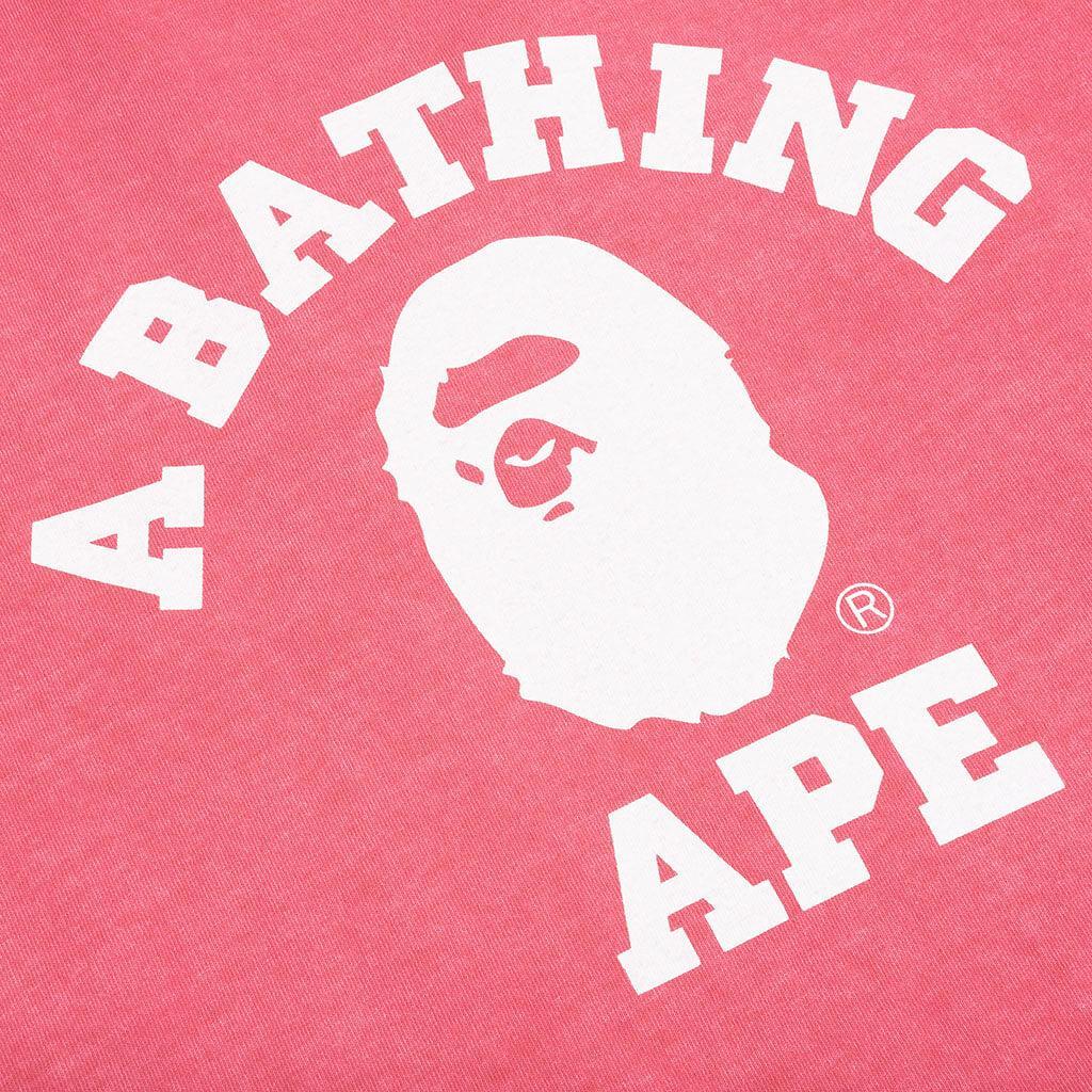 Overdye College L/S Tee - Pink Male Product Image