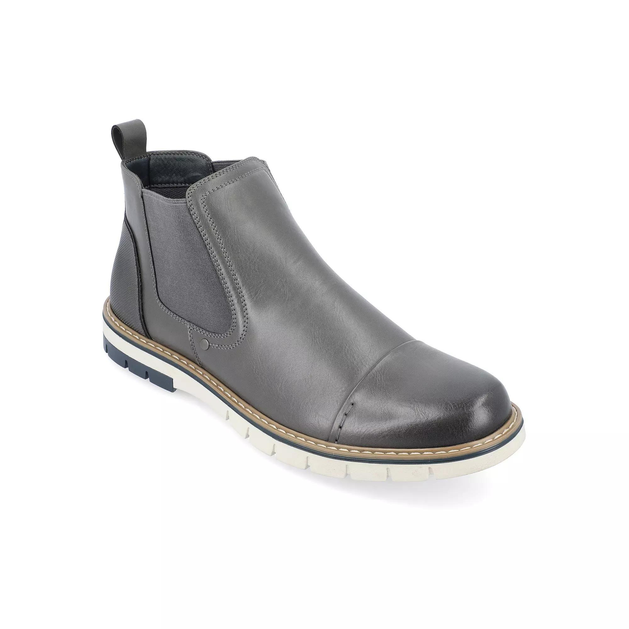 VANCE Waylon Men's Pull-On Chelsea Boots, Size: 8, Brown Product Image