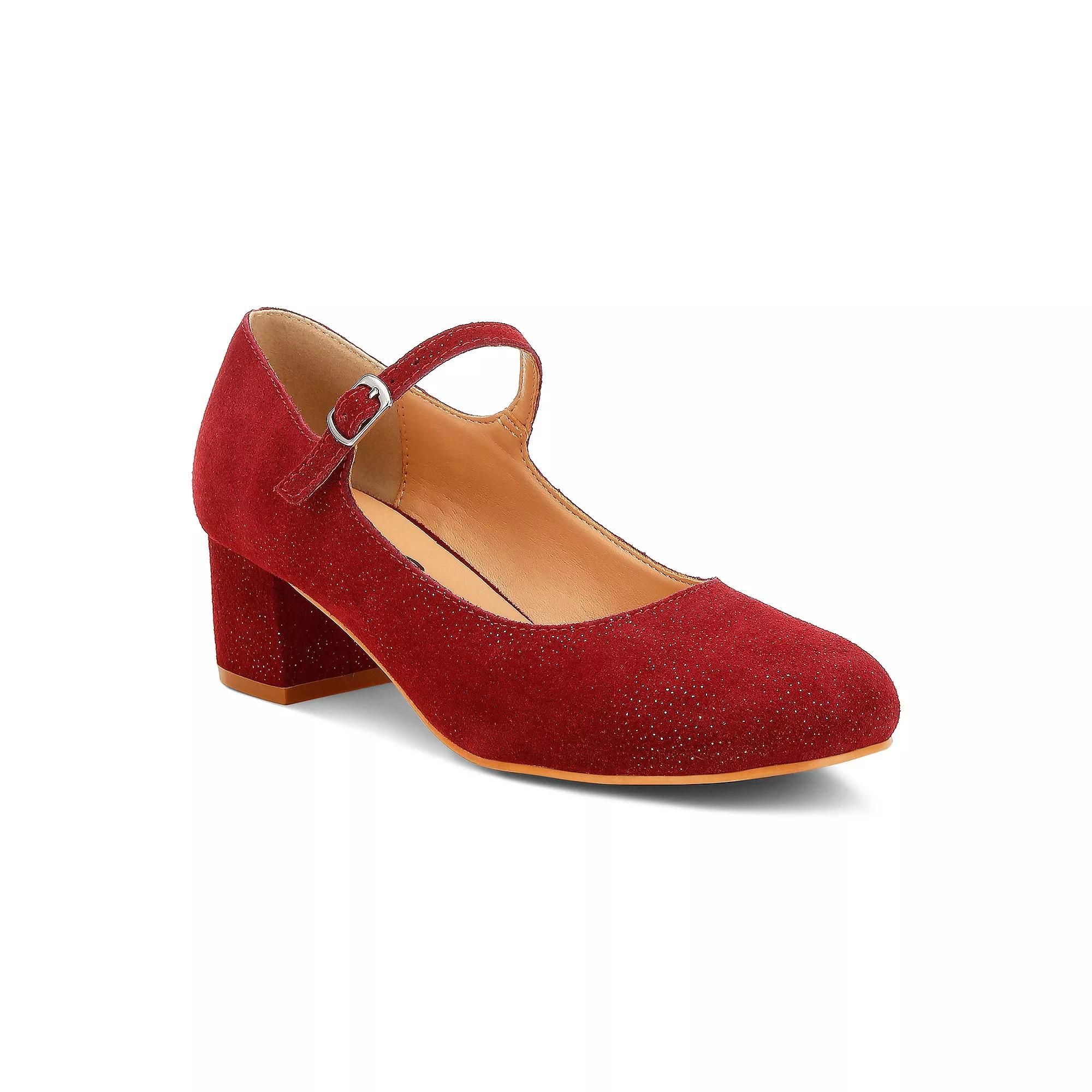 Rag & Co Bettola Women's Mary Jane Sandals, Size: 9, Red Product Image