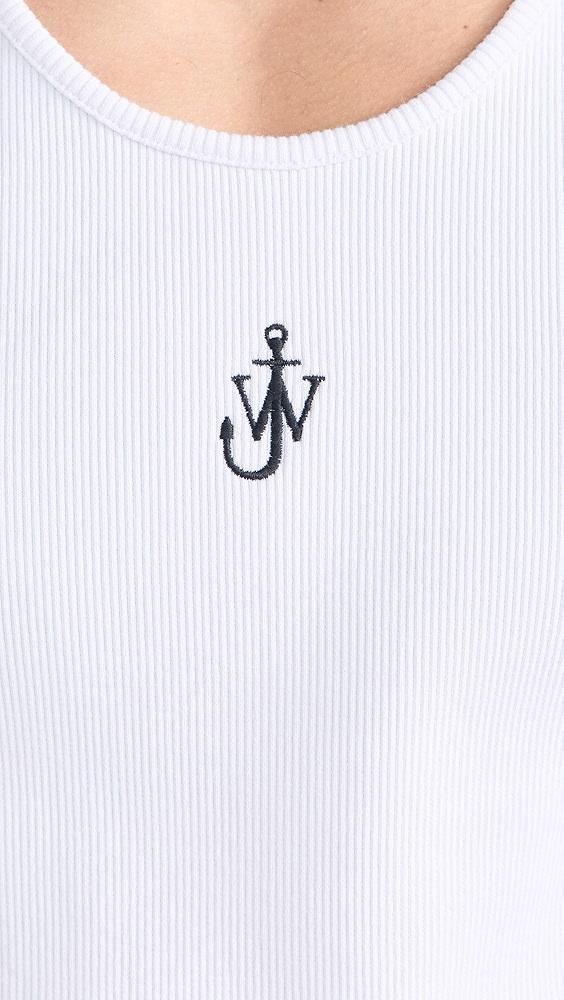 JW Anderson Anchor Embroidery Tank Top | Shopbop Product Image