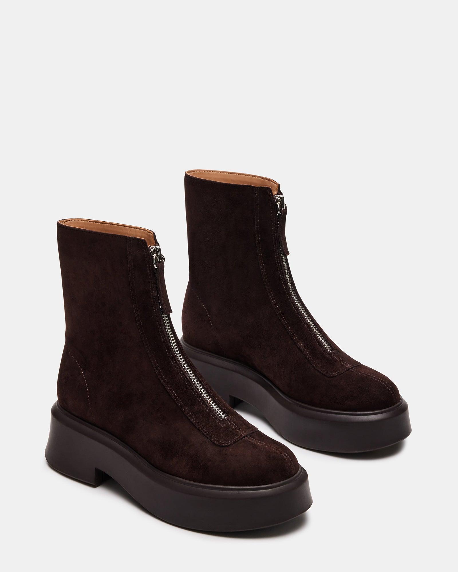 JONES CHOCOLATE BROWN SUEDE Female Product Image
