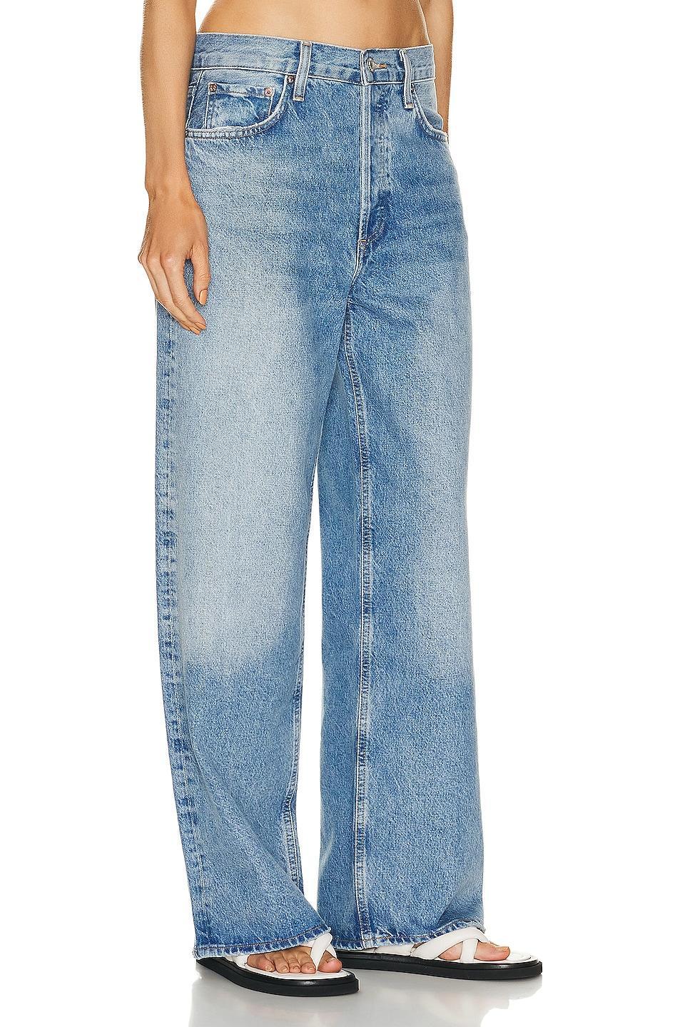 Womens Low-Slung Baggy Jeans Product Image