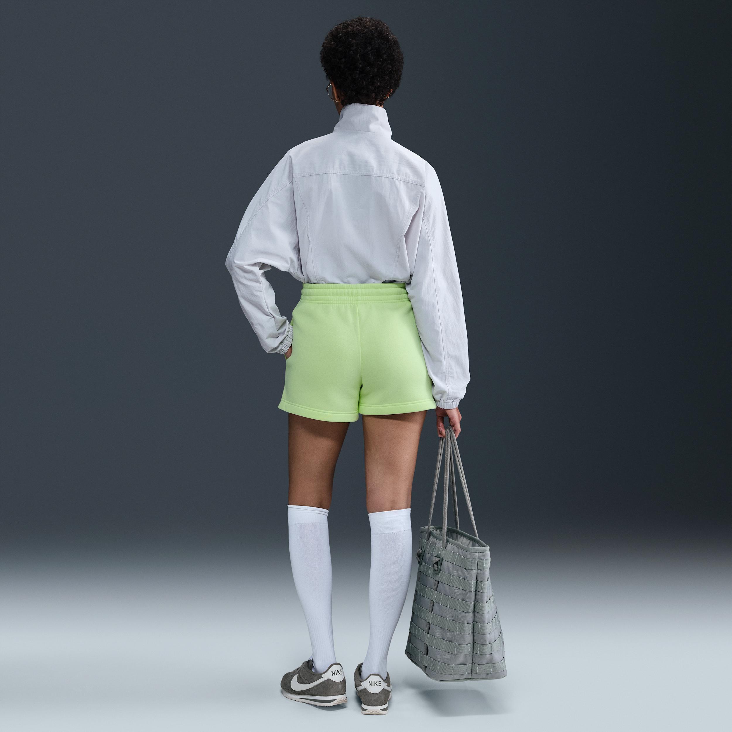 Women's Nike Sportswear Phoenix Fleece Mid-Rise 4" Shorts Product Image