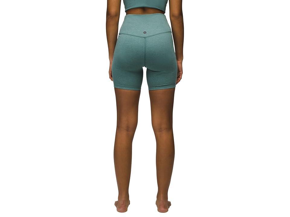 Prana 6 Heavana Shorts (Heather Grey) Women's Shorts Product Image