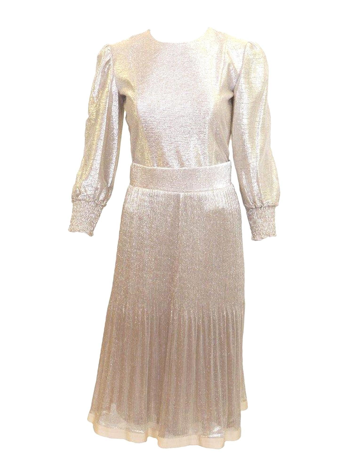 Bianco Nero Gold Skirt Product Image