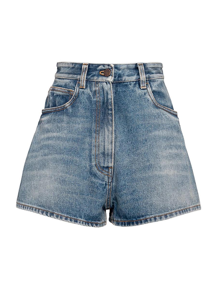 Womens Denim Shorts Product Image
