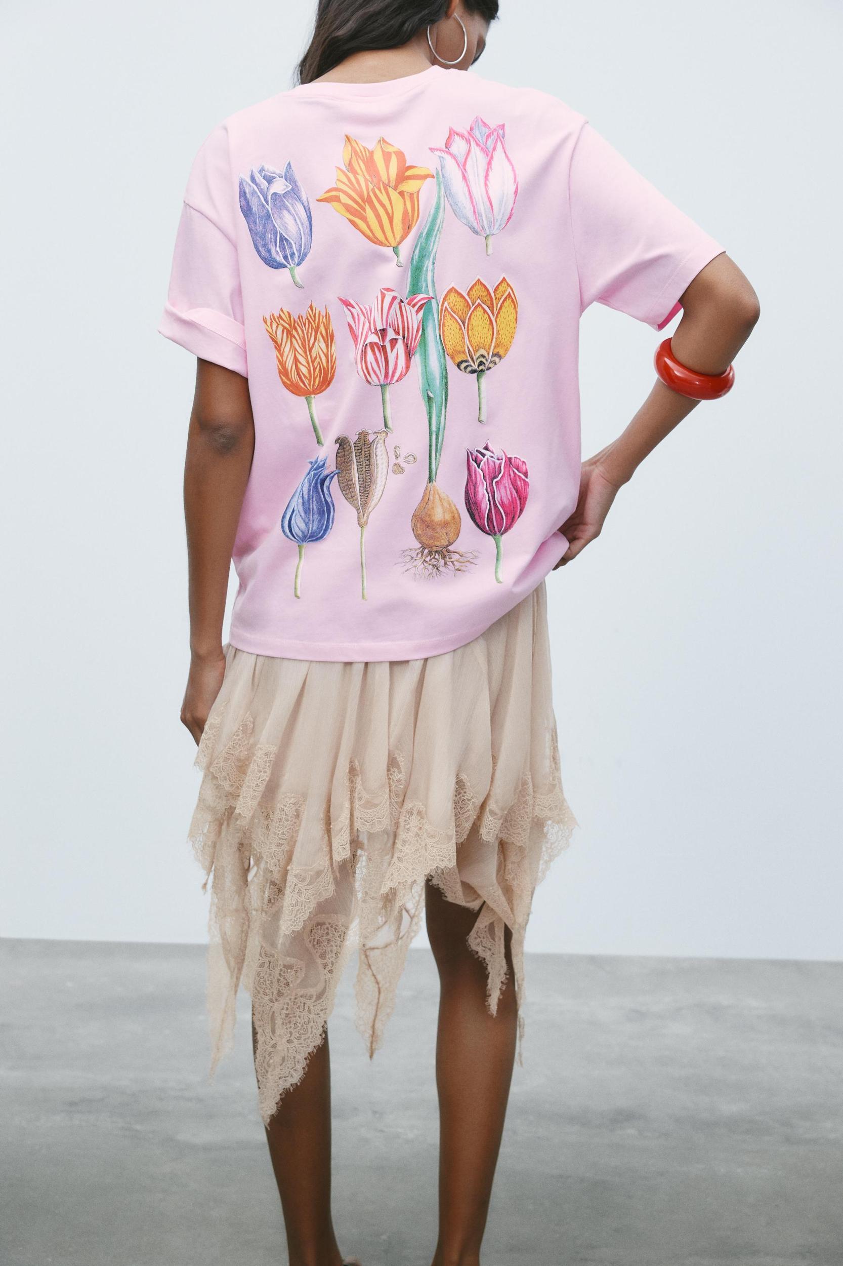 EMANUEL SWEERT FLORAL PRINT T-SHIRT Product Image