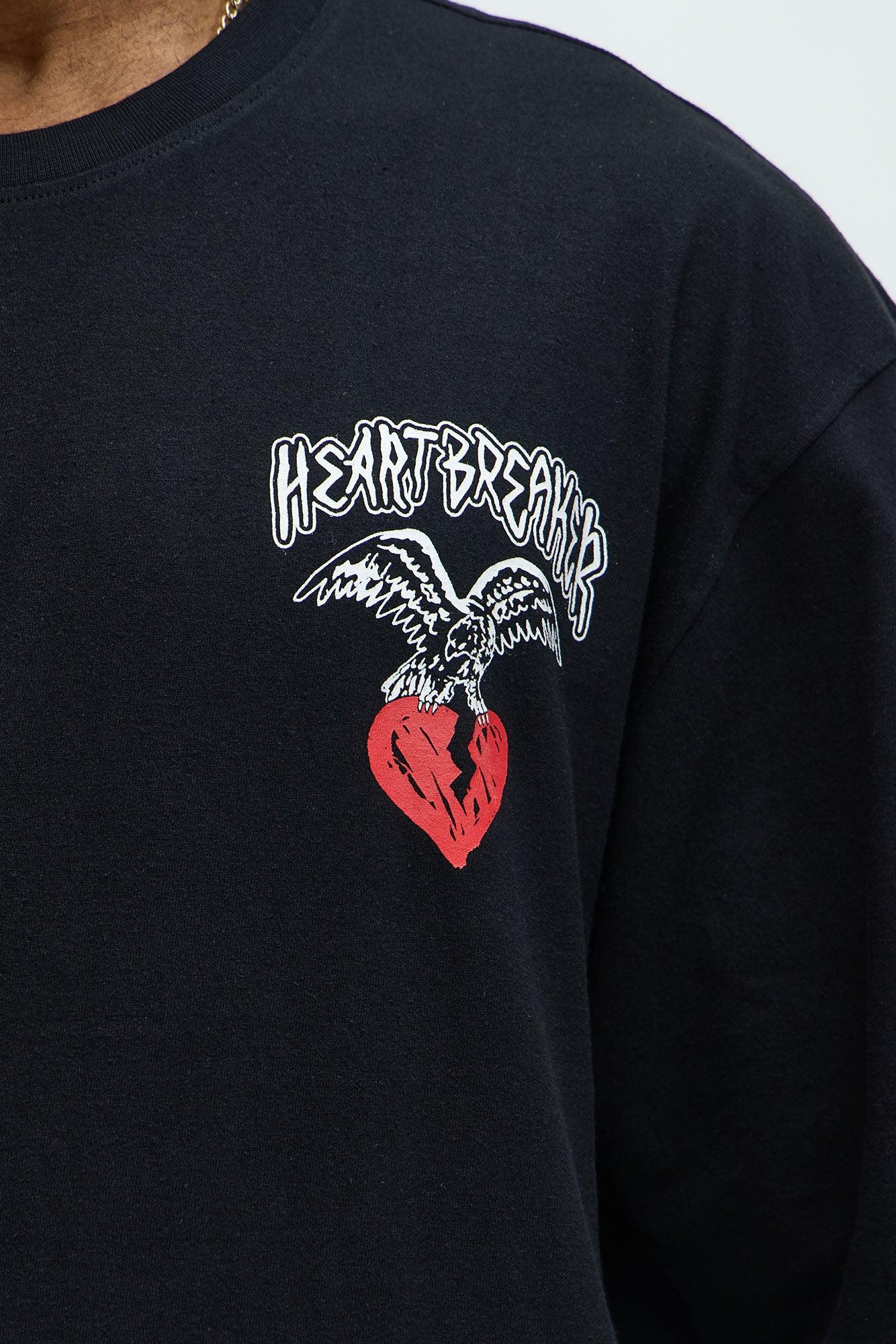 Heartbreak World Tour Oversized Short Sleeve Tee - Black Product Image