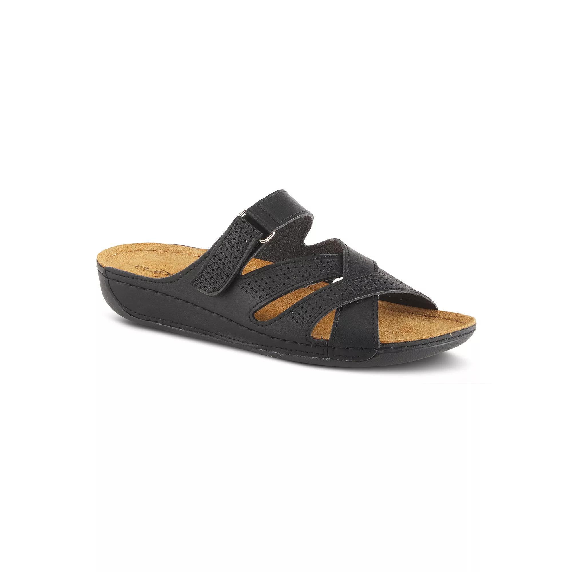 Flexus by Spring Step Karl Women's Slide Sandals, Size: 37, Black Product Image