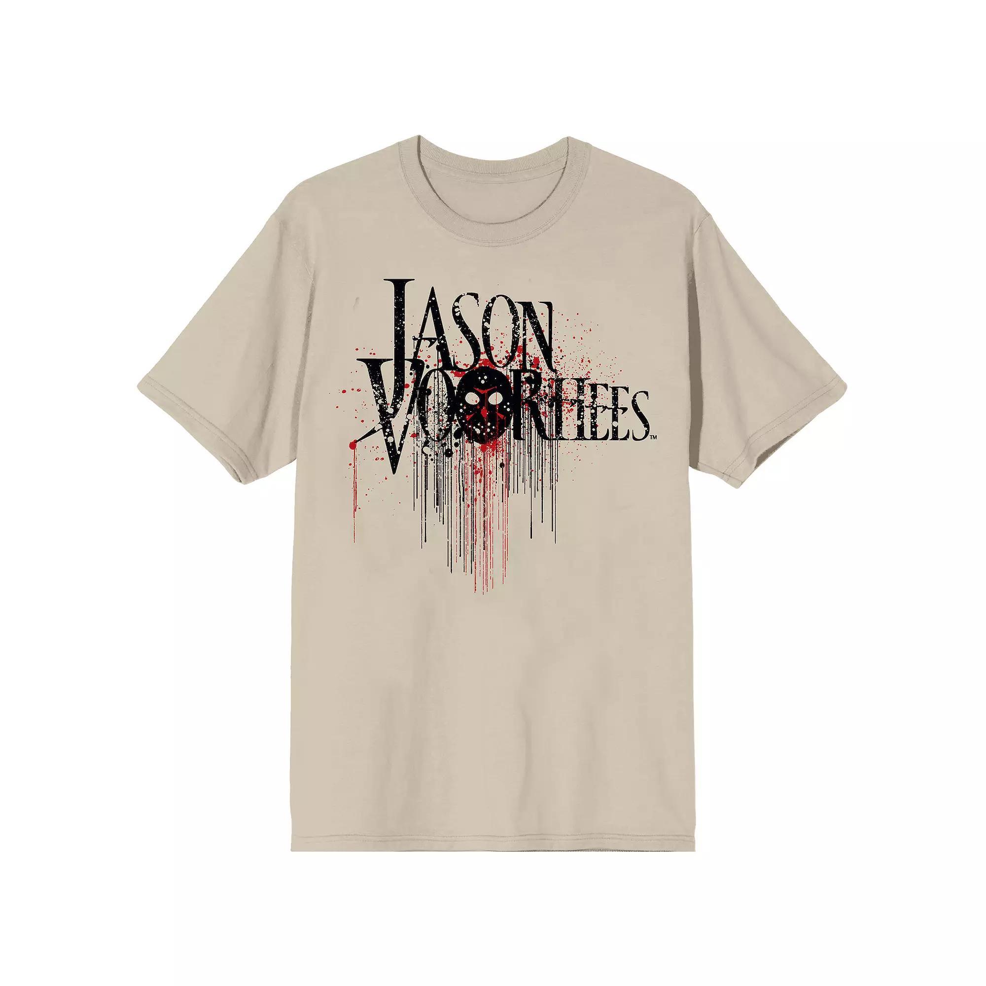 Men's Friday The 13th Jason Tee, Size: XL, Beige Product Image