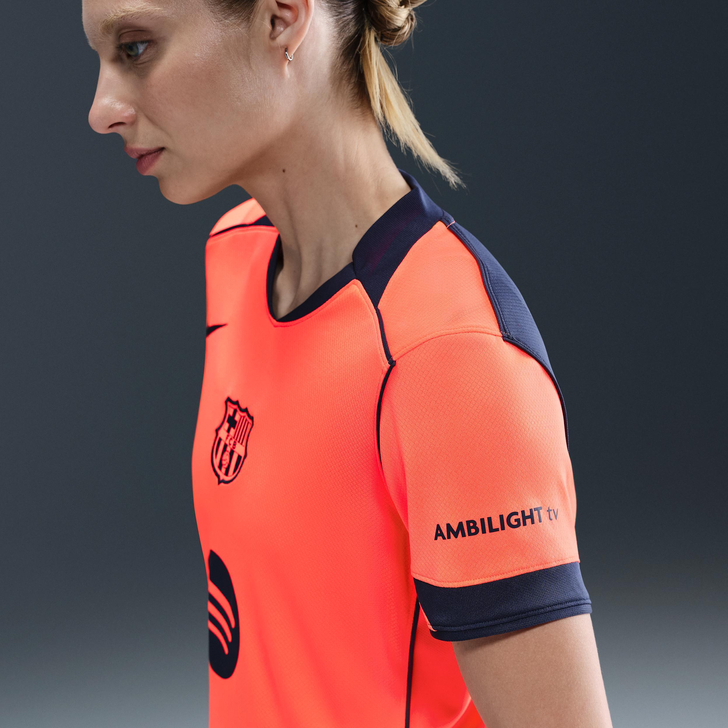 FC Barcelona 2025/26 Stadium Third Women's Nike Dri-FIT Total 90 Soccer Replica Jersey Product Image