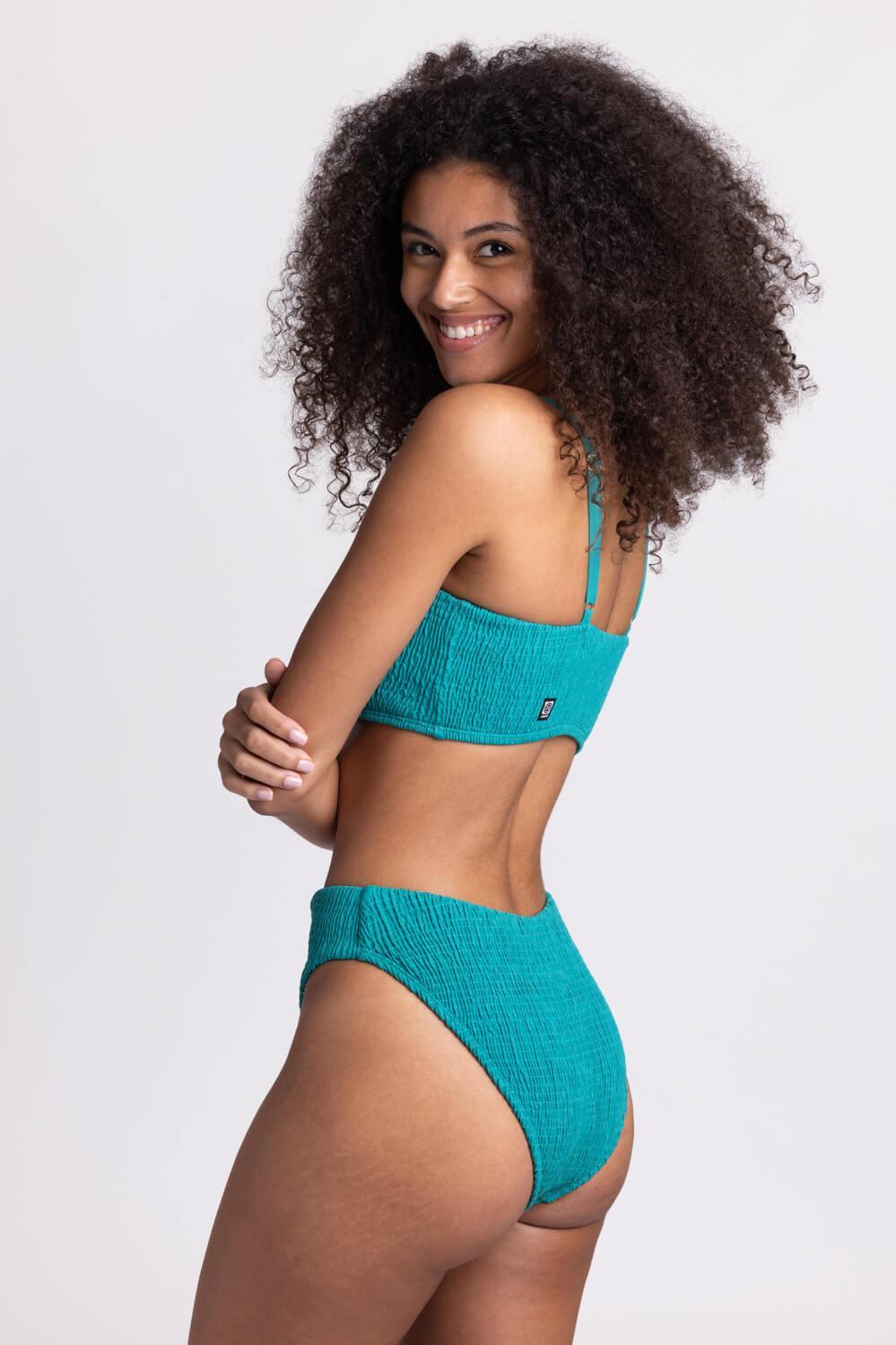 Hazel Smocked Bikini Bottom Product Image