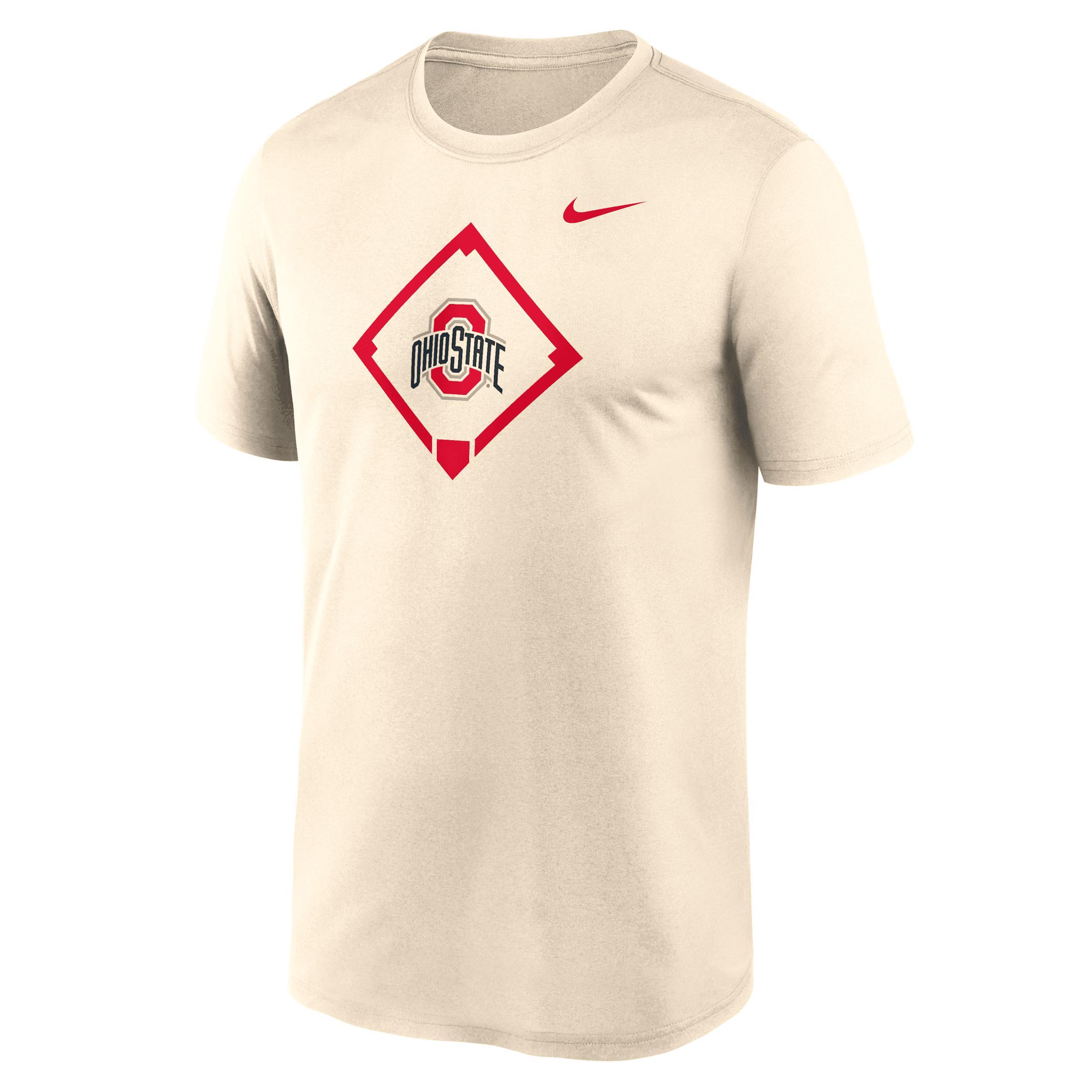 Men's Nike Cream Oklahoma Sooners Legend Baseball Icon Performance T-Shirt, Size: XL, Beige Product Image