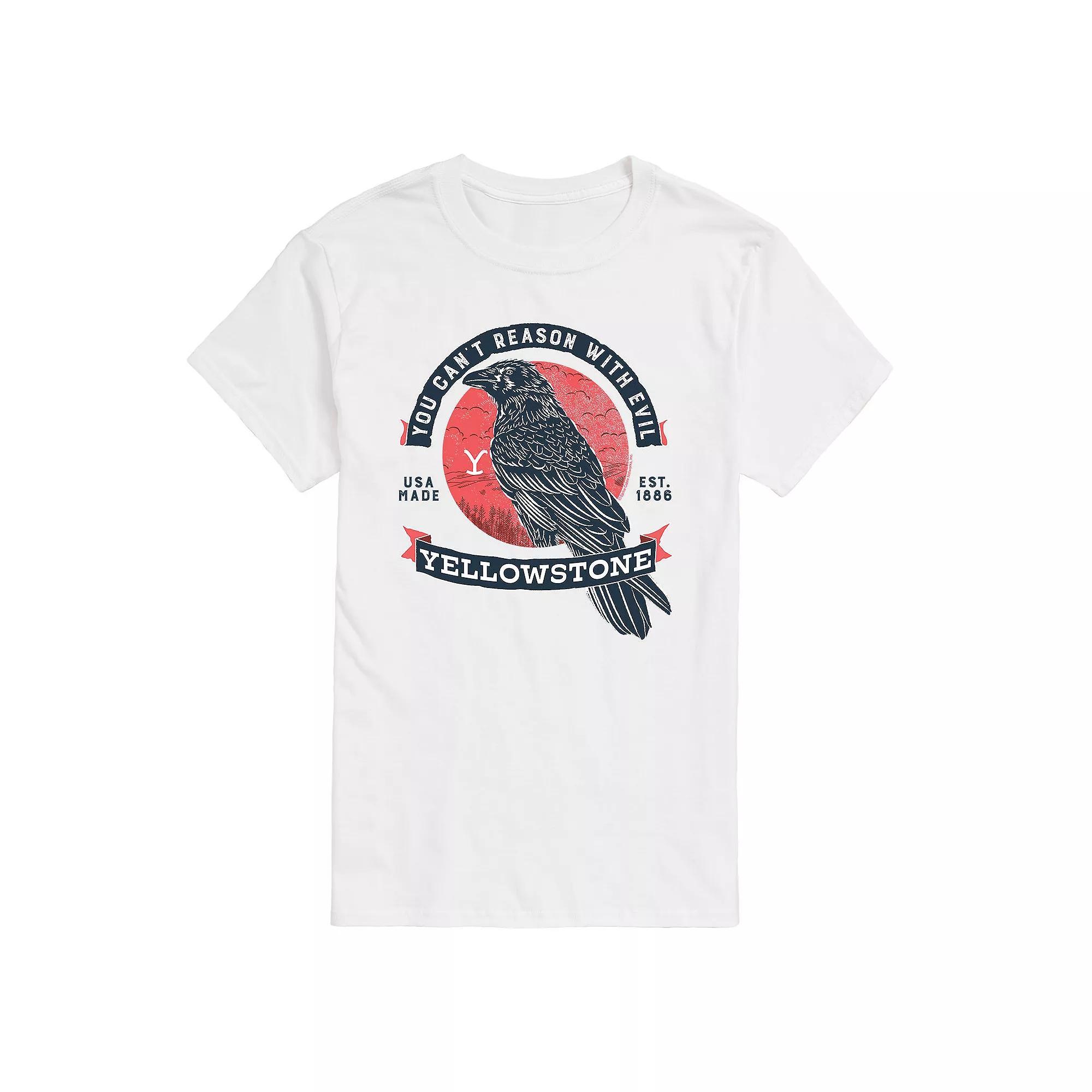 Big & Tall Yellowstone Evil Crow Tee, Mens Product Image