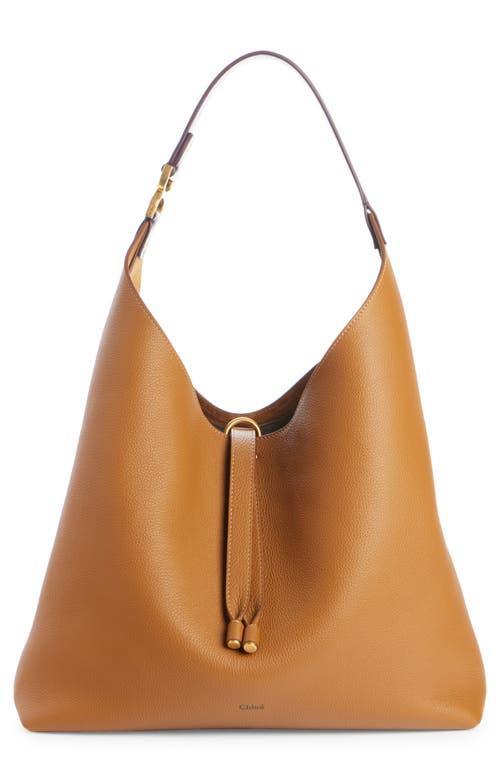 Womens Marcie Leather Hobo Bag Product Image