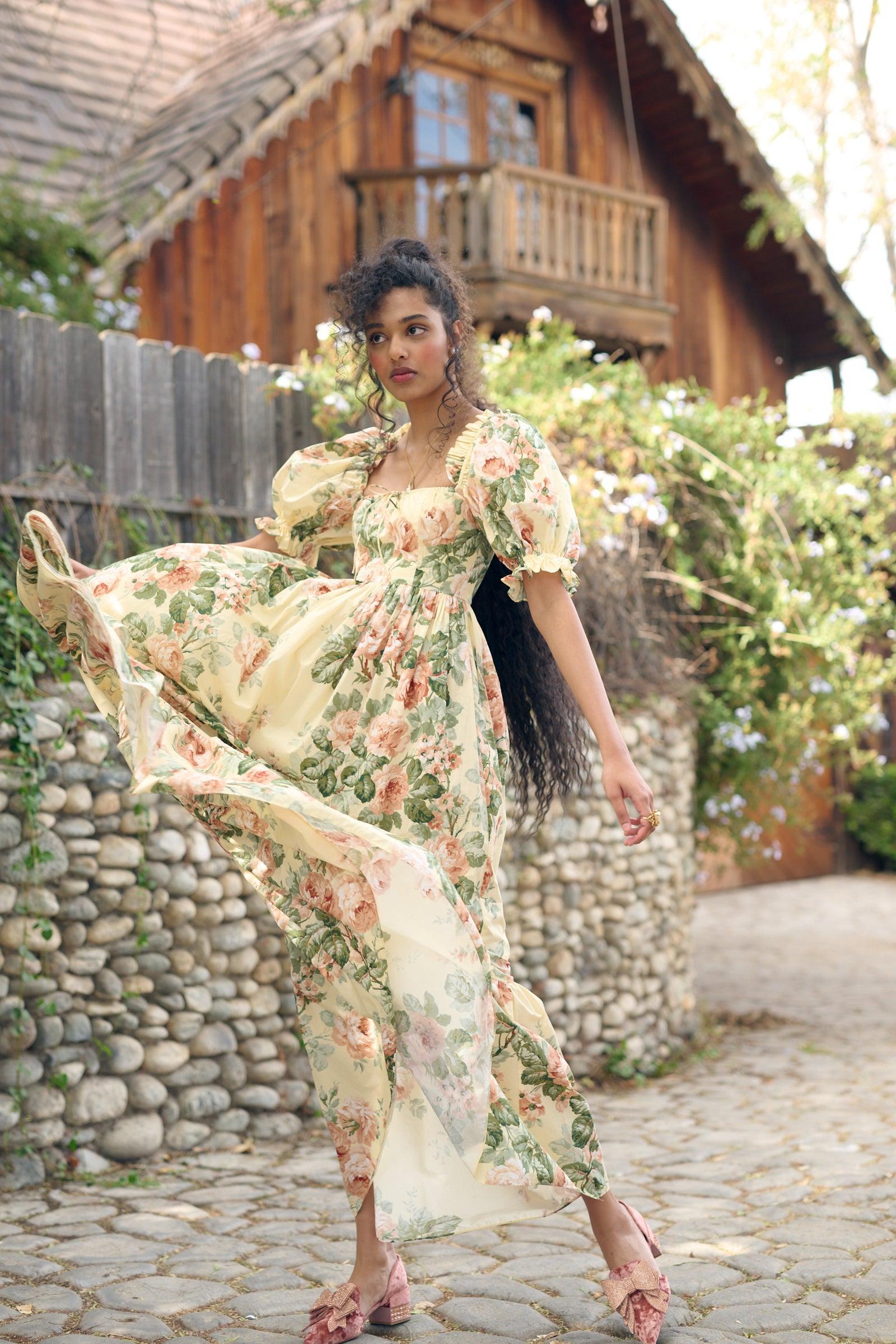 The Butter Rose Terrace Gown Product Image