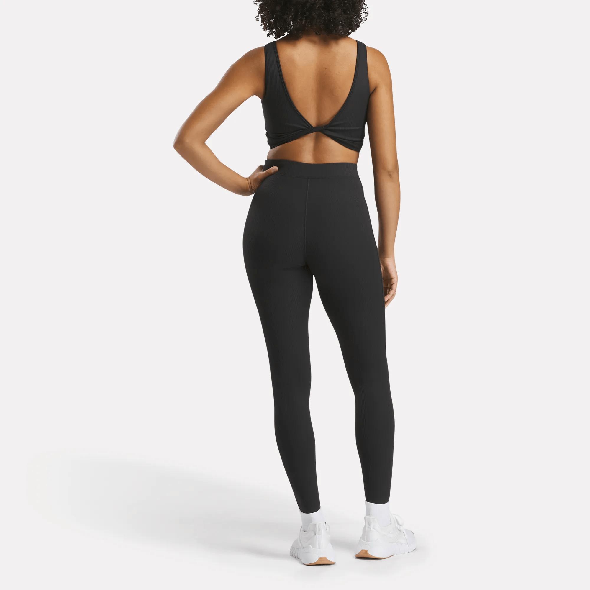 Women's Rib Stirrup Leggings Female Product Image