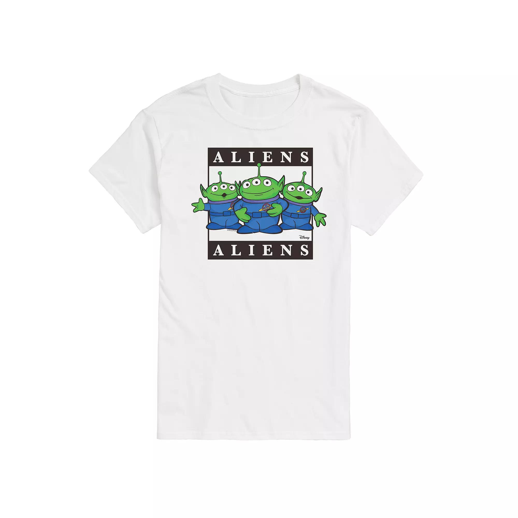 Disney / Pixars Toy Story 4 Mens Aliens Graphic Tee Ivory Product Image