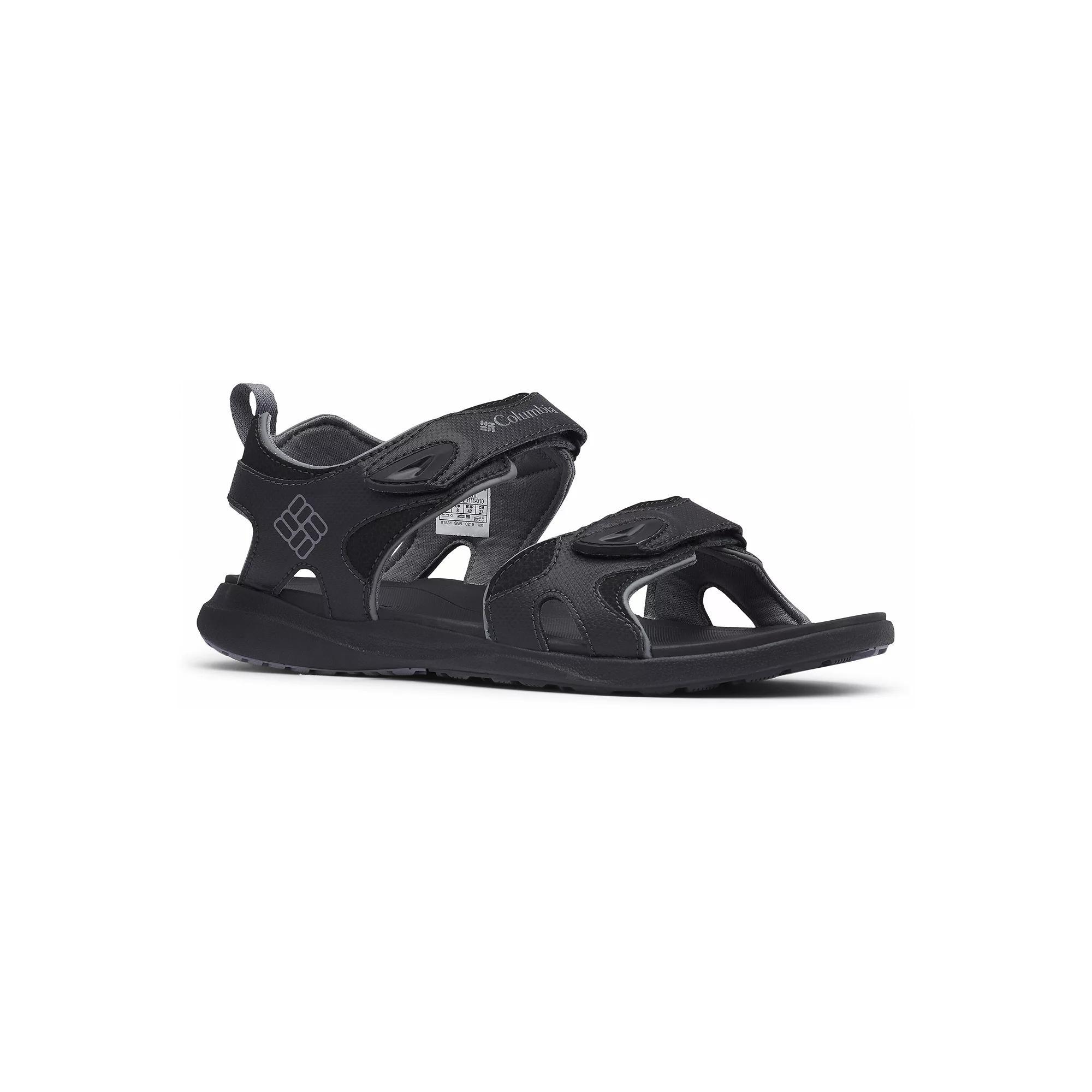 Columbia 2 Strap Men's Sport Sandals, Size: 14, Gray Silver Product Image