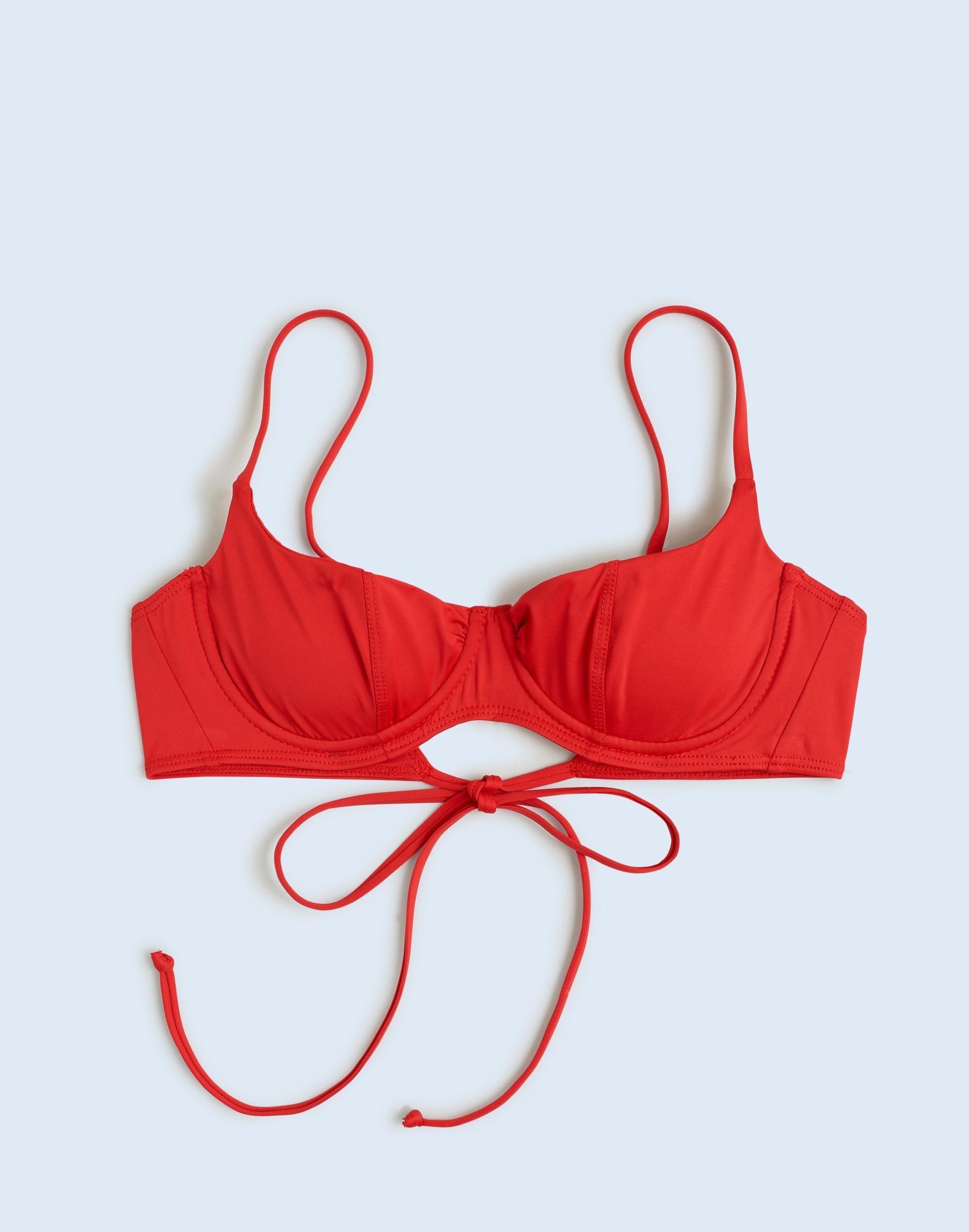 Frankies Bikinis Cola Underwire Balconette Bikini Top Product Image