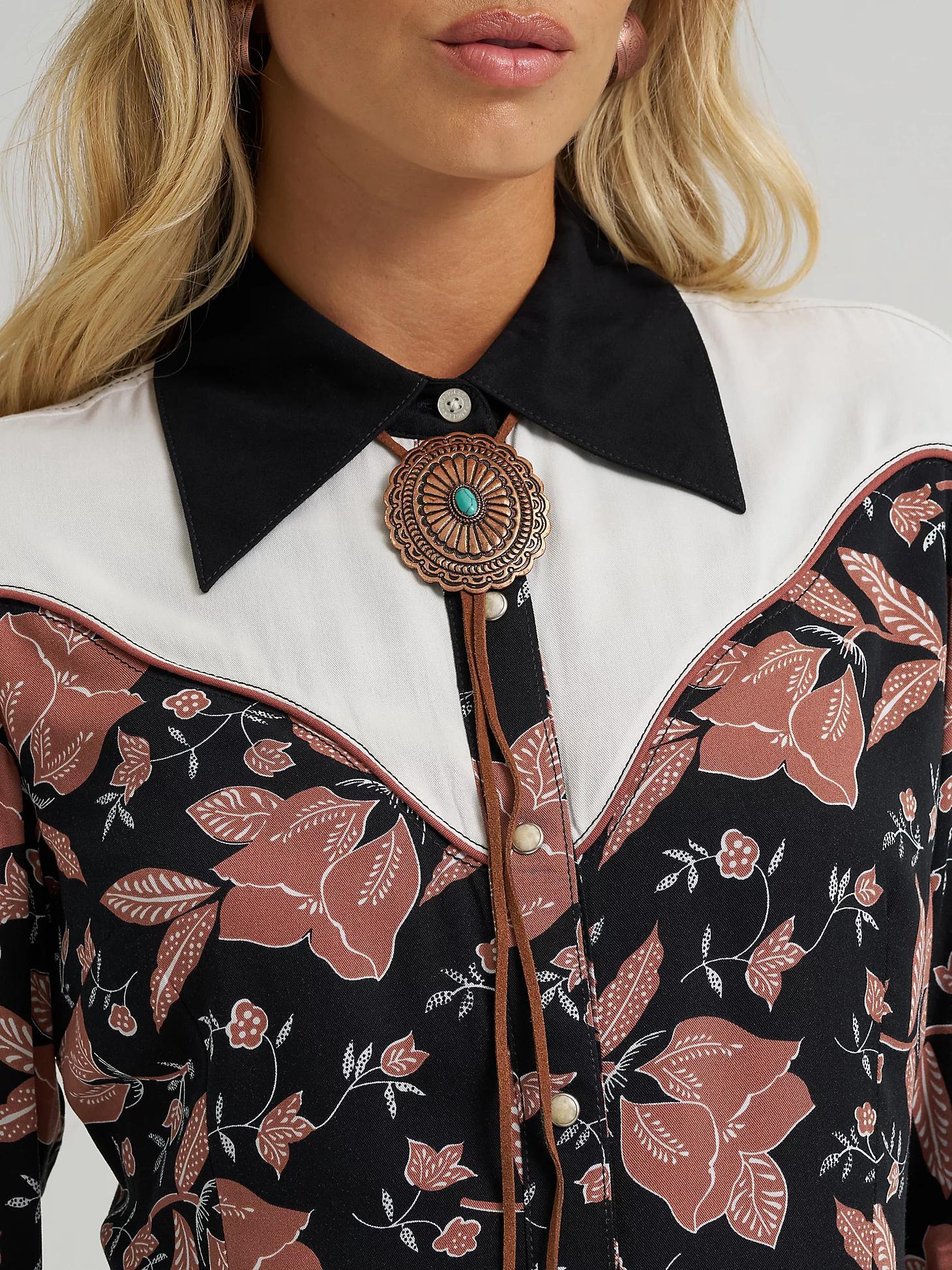 Wrangler x Lainey Wilson Folk Print Western Snap Shirt | Women's TOPS | Wrangler® Product Image