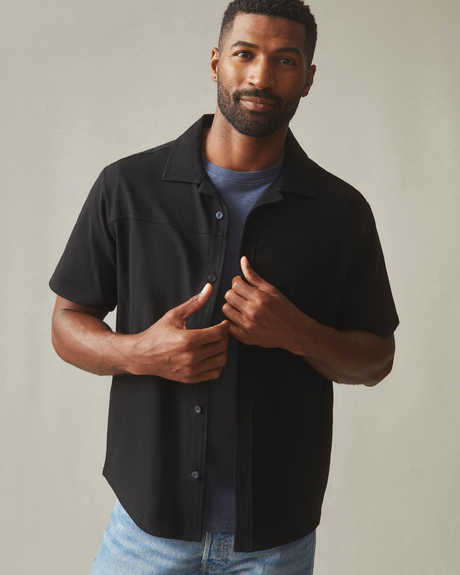 Men's Horizon Shirt - Black Product Image