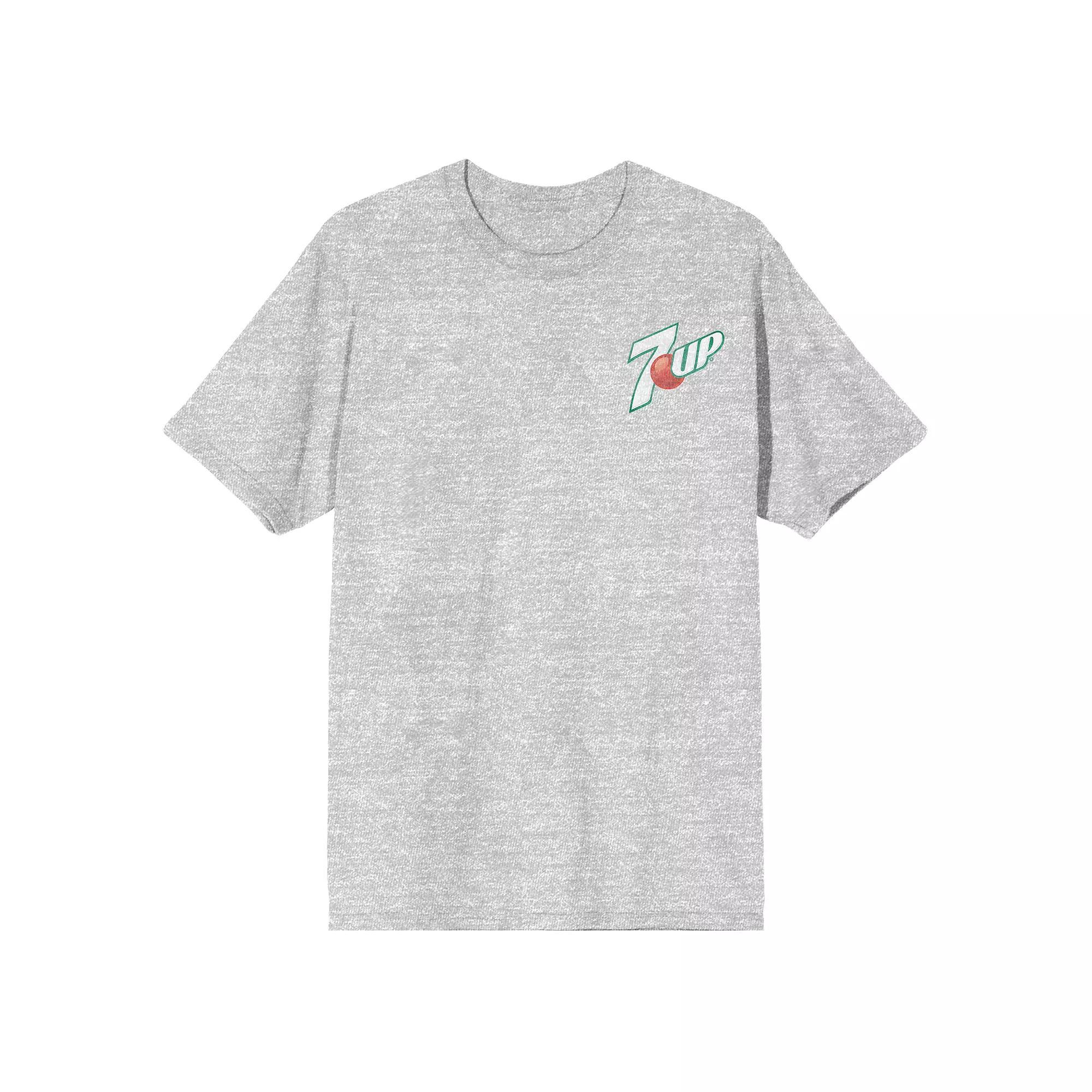 Juniors' 7UP Circle Art Logo Graphic Tee, Women's, Size: Medium, Gray Product Image
