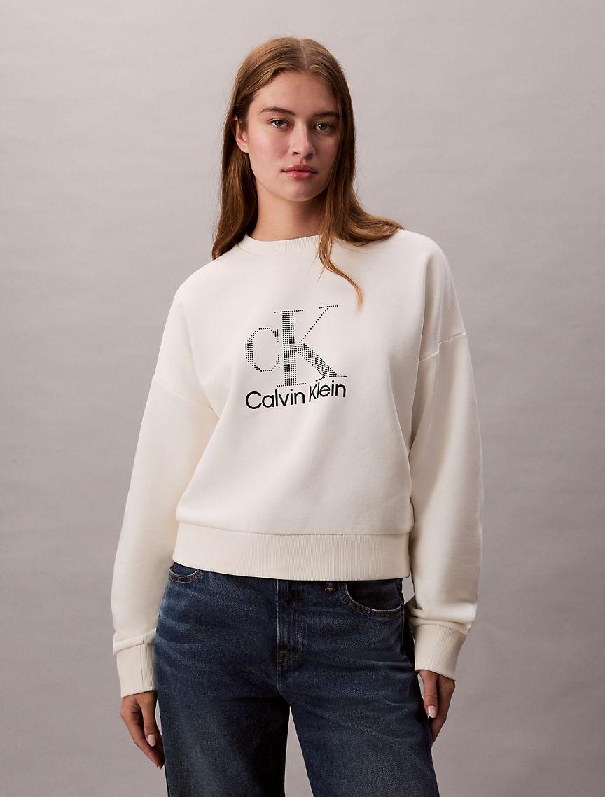 Fleece Logo Graphic Relaxed Sweatshirt Product Image