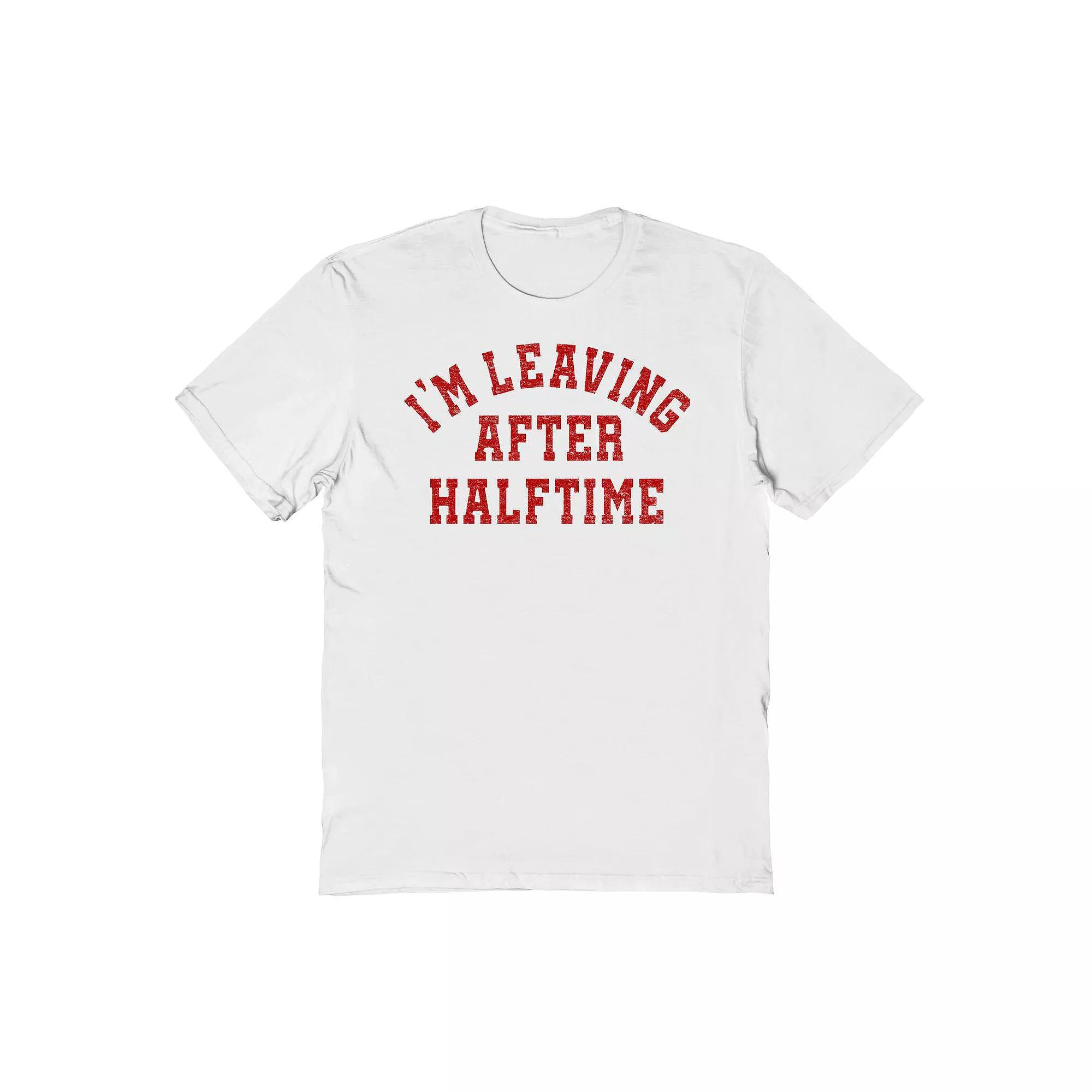 Men's Duke & Sons After Halftime Graphic Tee, Size: XL, White Red Product Image