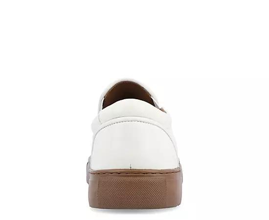 Thomas & Vine Conley Mens Leather Slip-On Sneakers Product Image