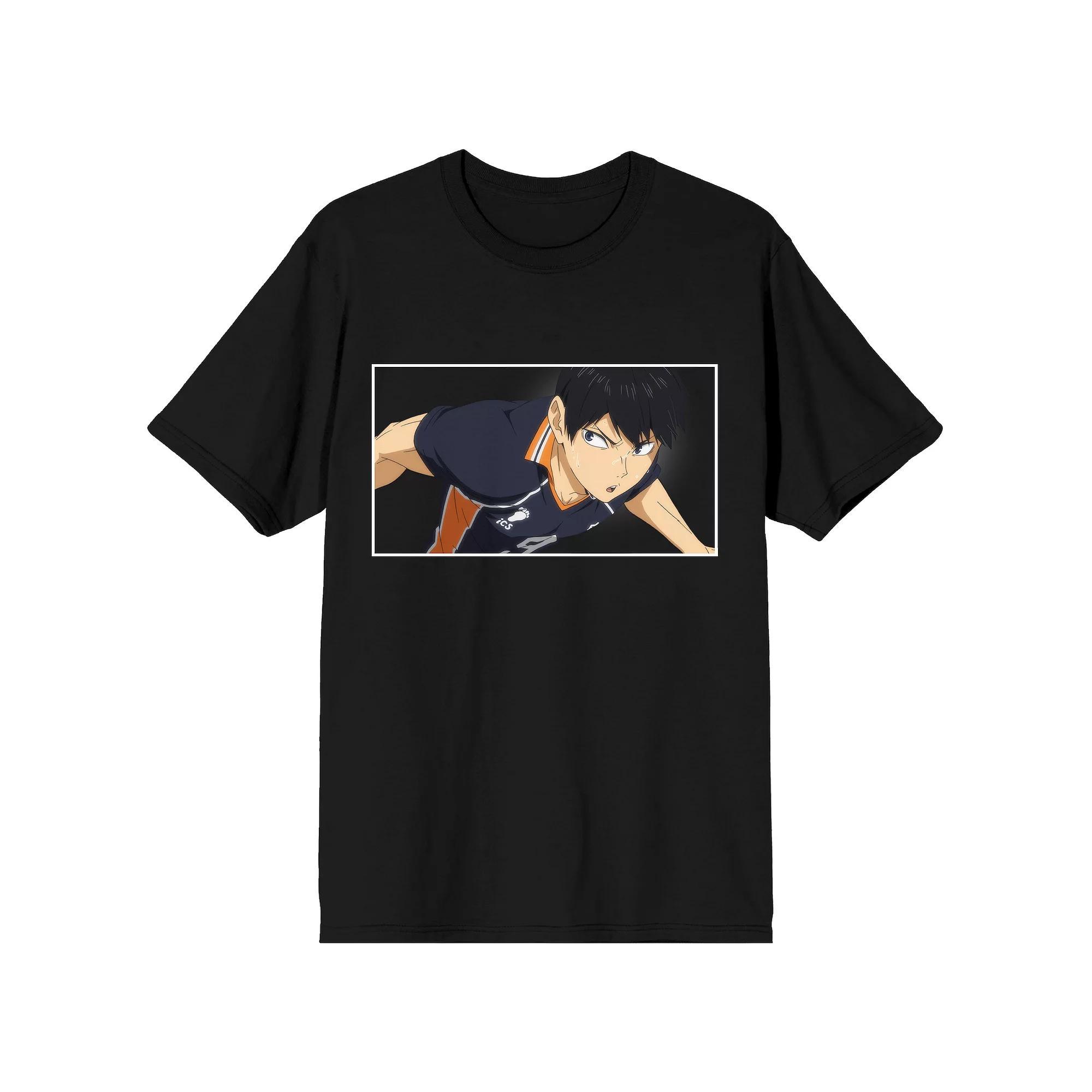 Men's Haikyu Season 4 Tobio Tee, Size: Small, Black Product Image