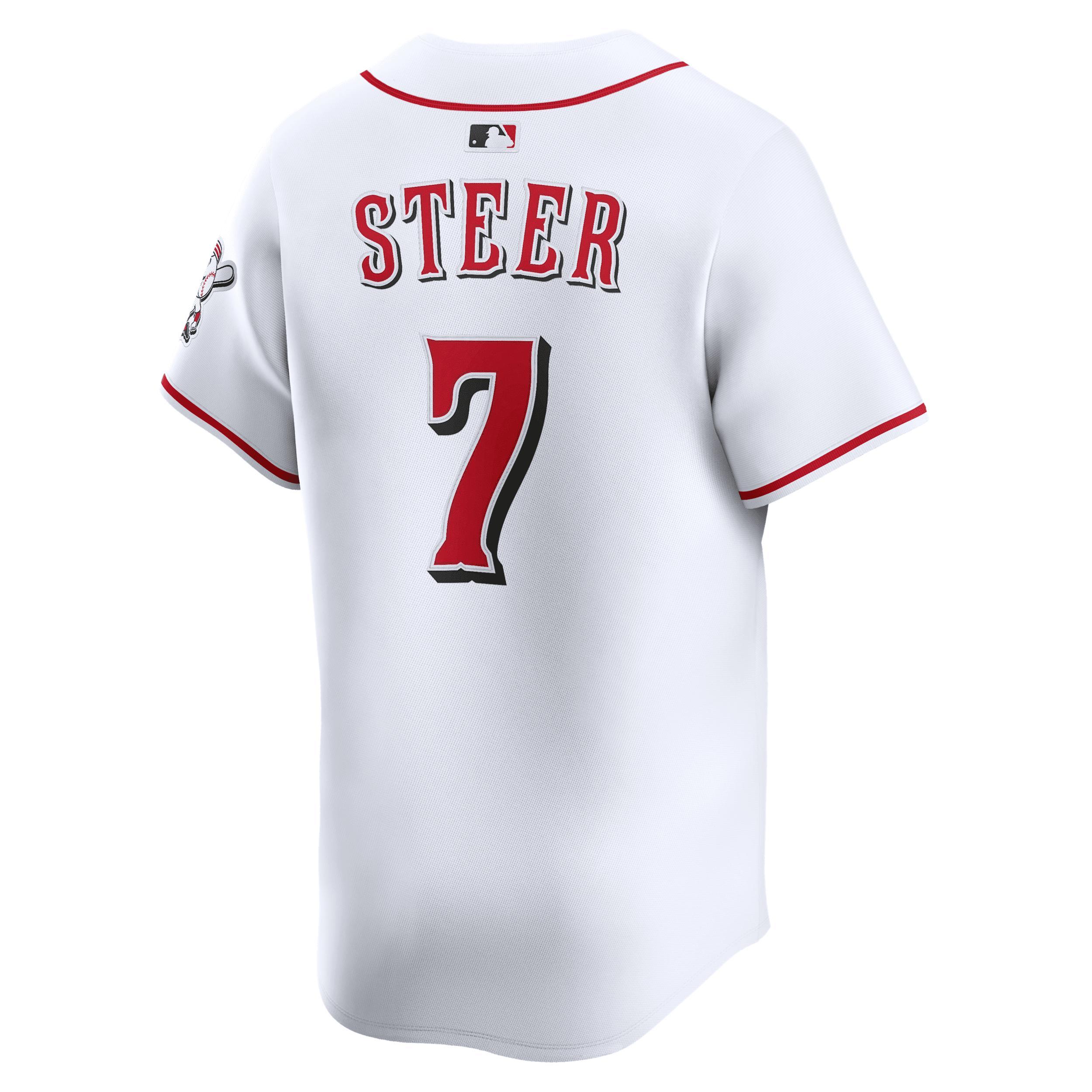 Spencer Steer Cincinnati Reds Nike Men's Dri-FIT ADV MLB Limited Jersey Product Image