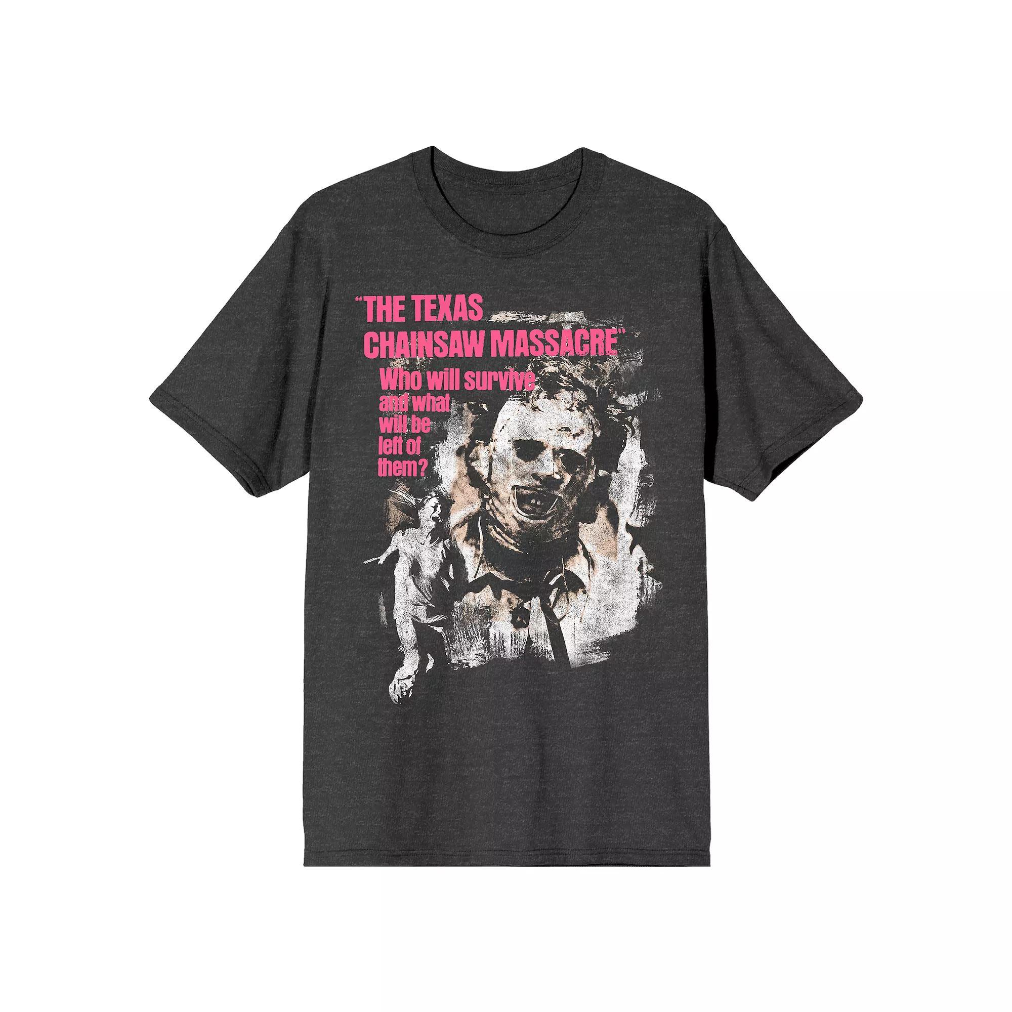 Men's Texas Chainsaw Massacre Graphic Tee, Size: Small, Gray Product Image