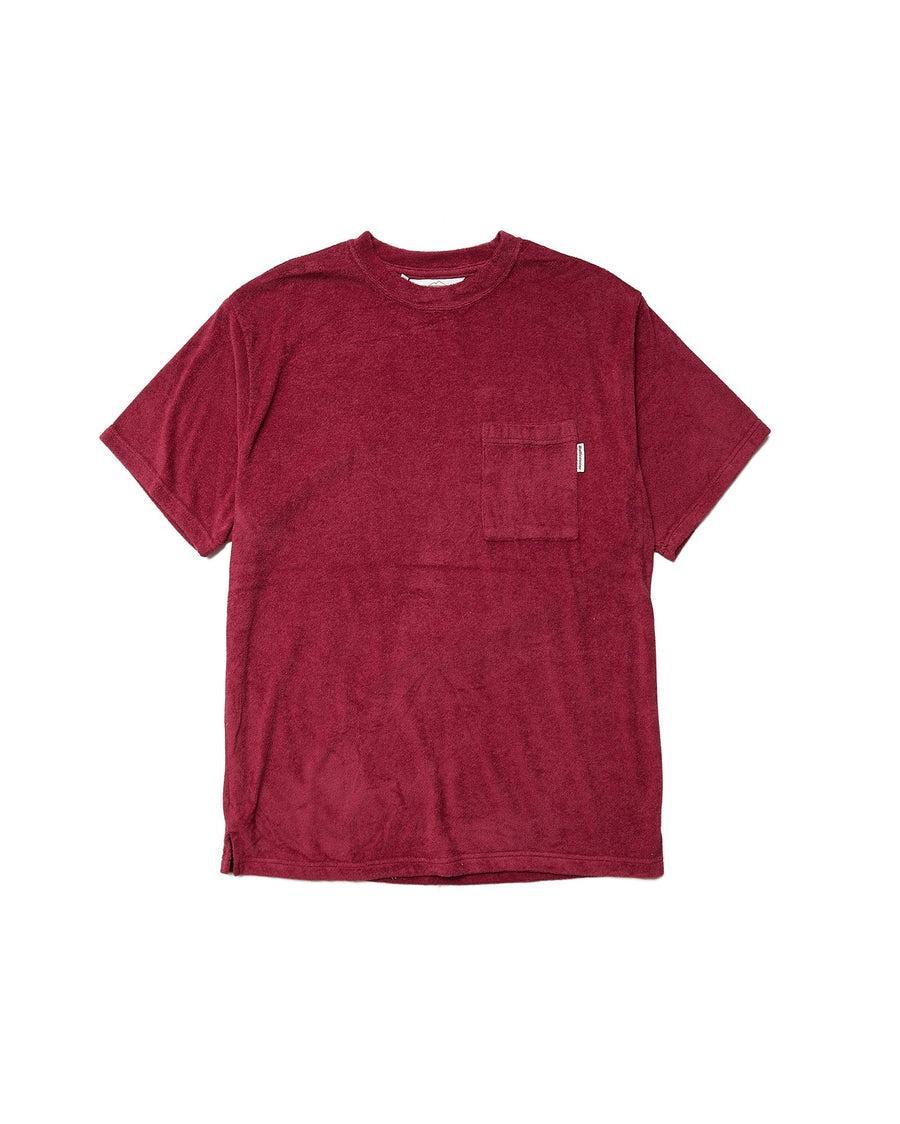 Beach Tee / Burgundy Product Image