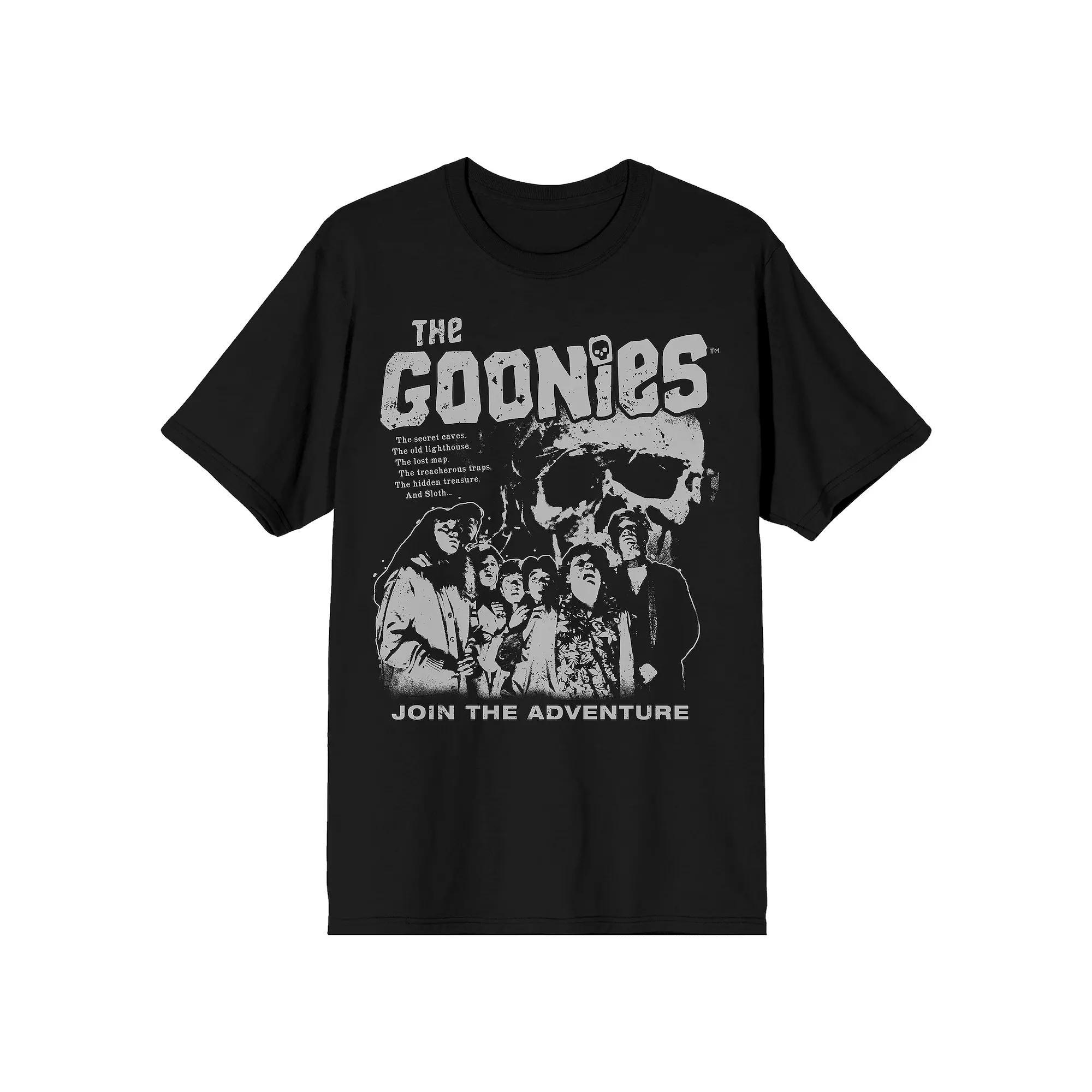 Men's Goonies Movie Poster Tee, Size: XXL, Black Product Image