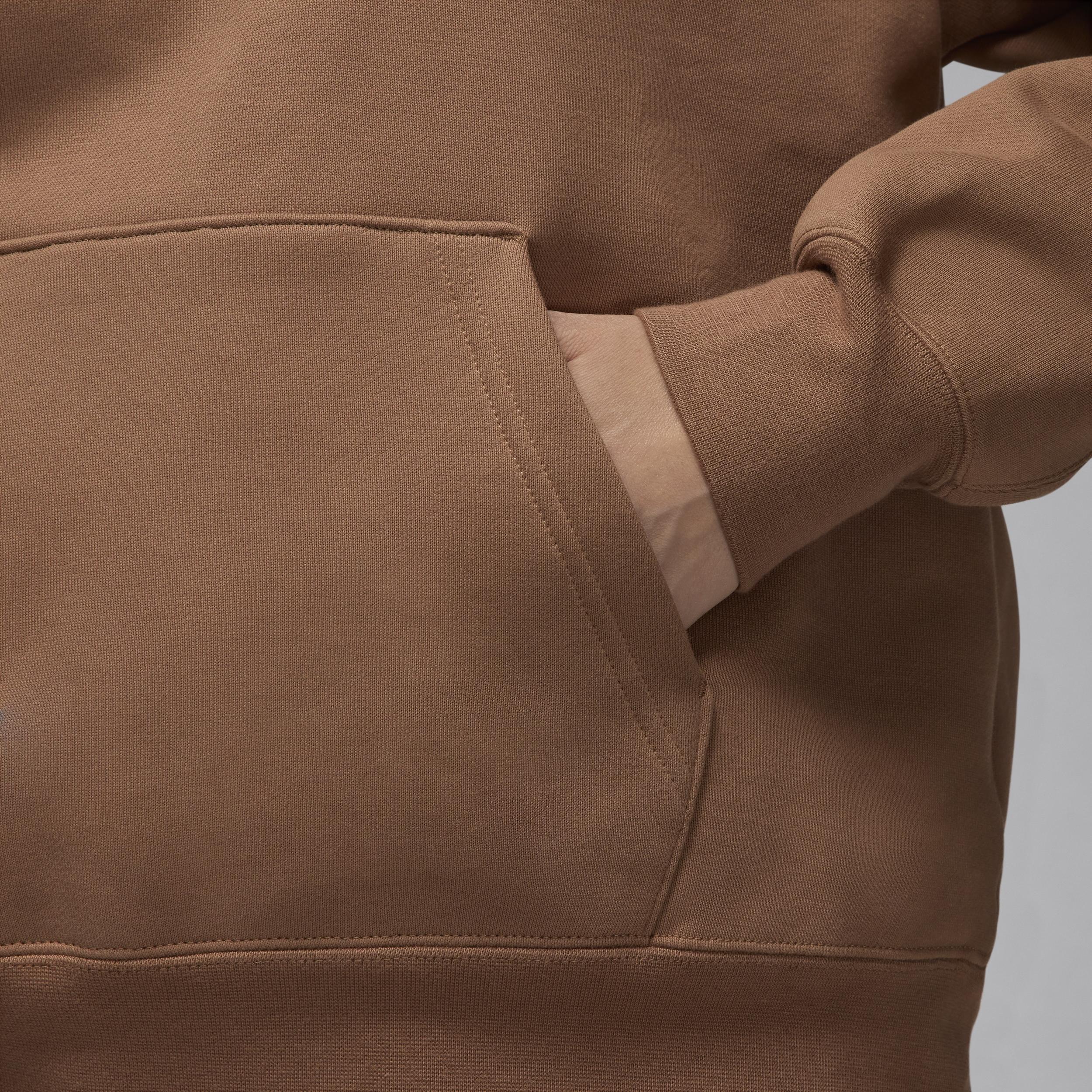 Jordan Flight Fleece Women's Satin-Lined Pullover Hoodie Product Image