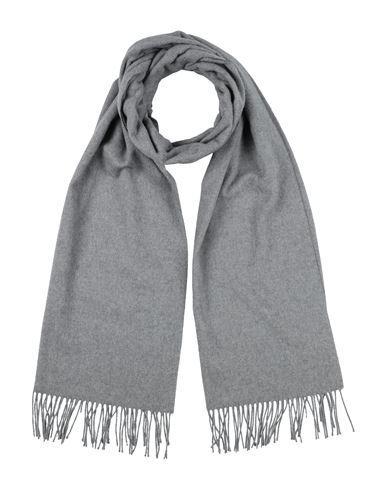BRUNELLO CUCINELLI Woman Scarf Grey Size - Silk, Brass Product Image