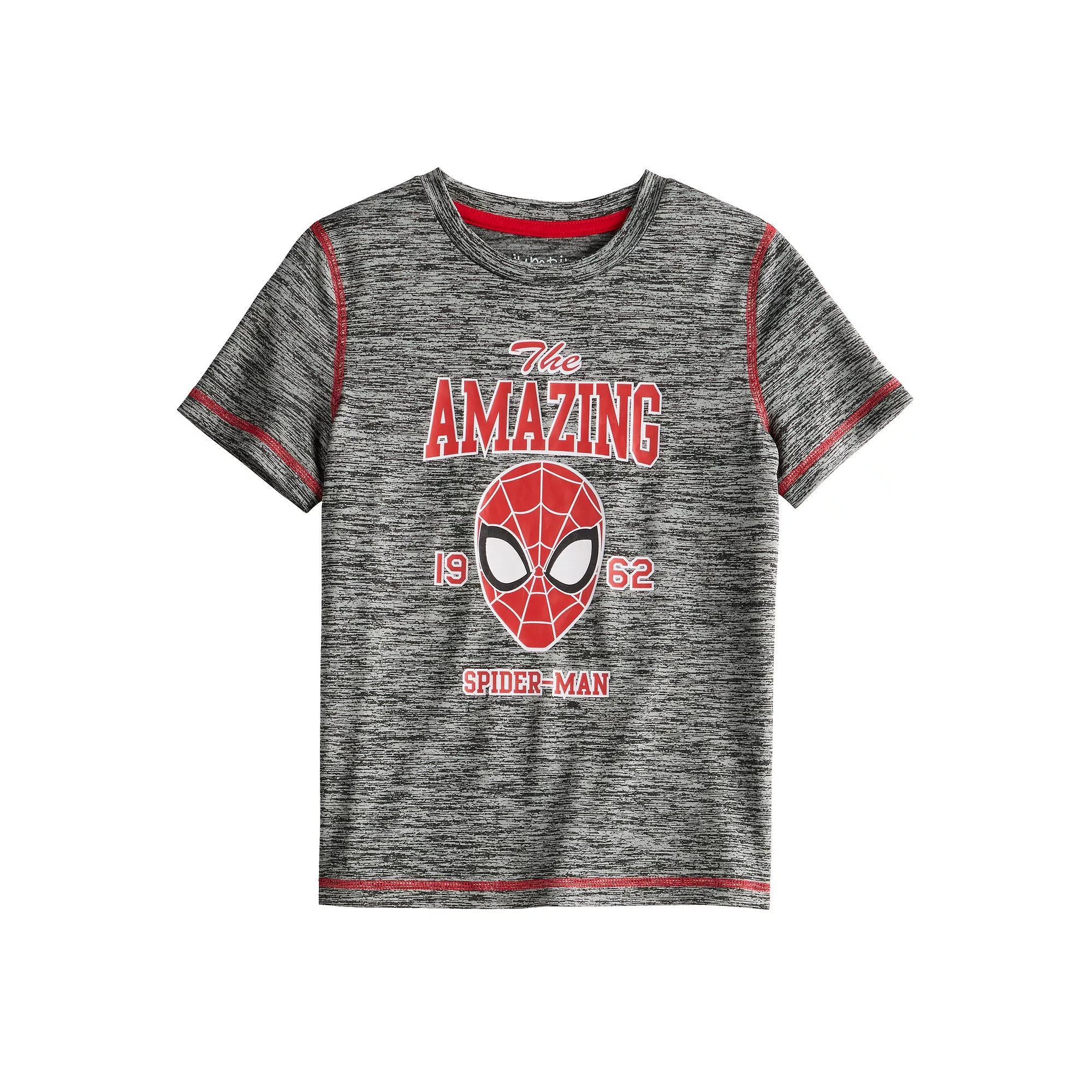 Boys 4-12 Jumping Beans® Spider-Man Active Graphic Tee, Boy's, Grey Product Image