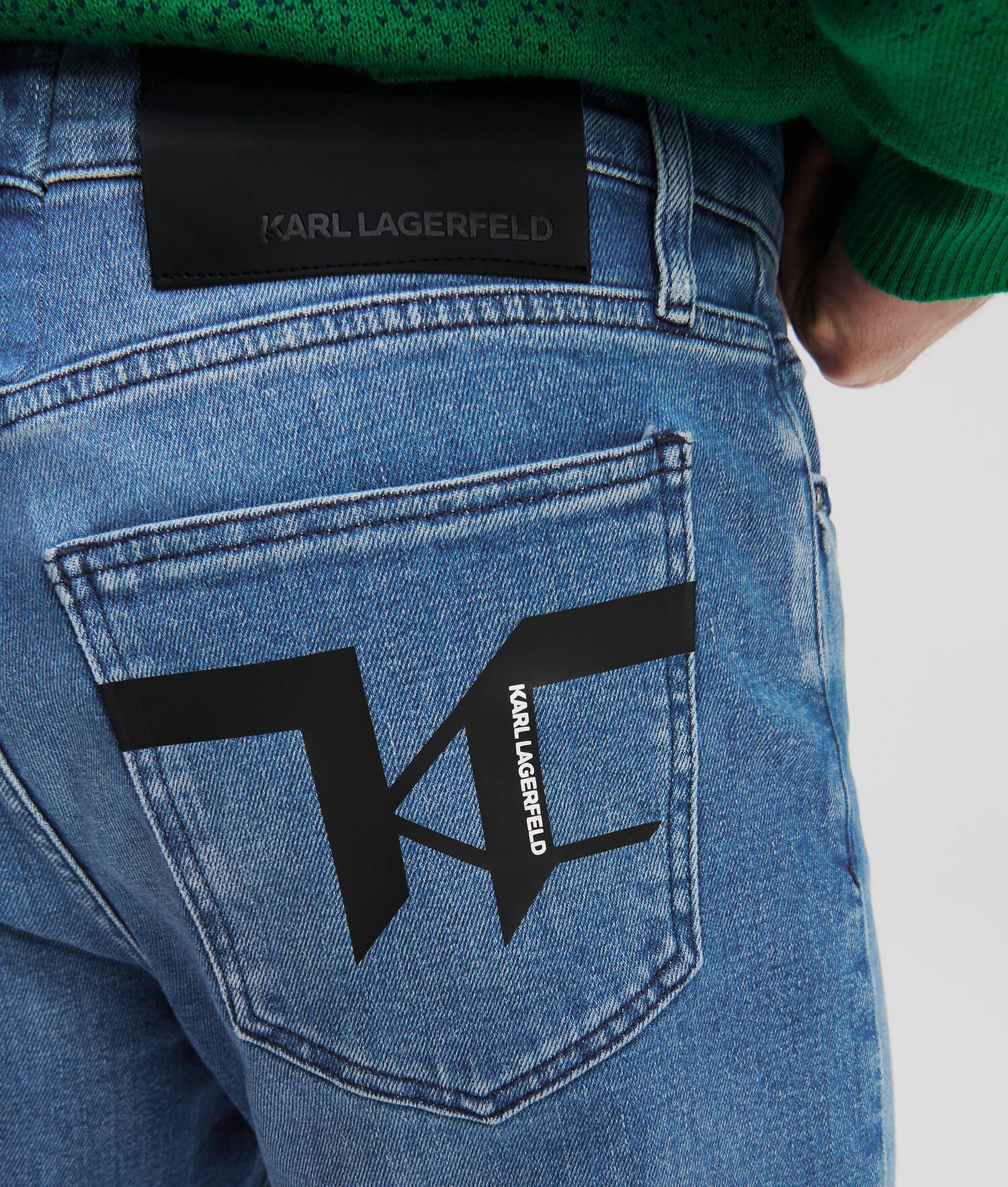 REGULAR-FIT KL MONOGRAM JEANS Product Image