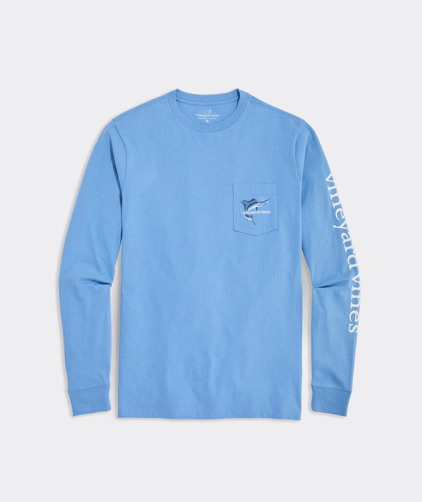 Classic Sailfish Long-Sleeve Pocket Tee Product Image