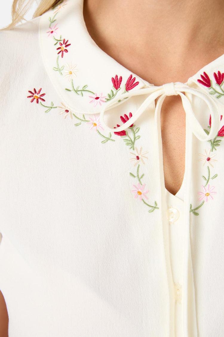 Meadow Embroidered Blouse Product Image