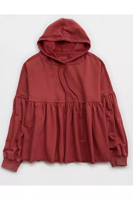 Aerie Peplum Hoodie Women's Product Image