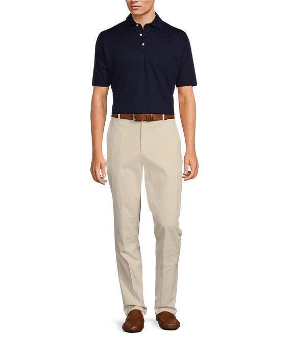 Hart Schaffner Marx New York Fit Flat Front Solid Texture Chino Pants Product Image