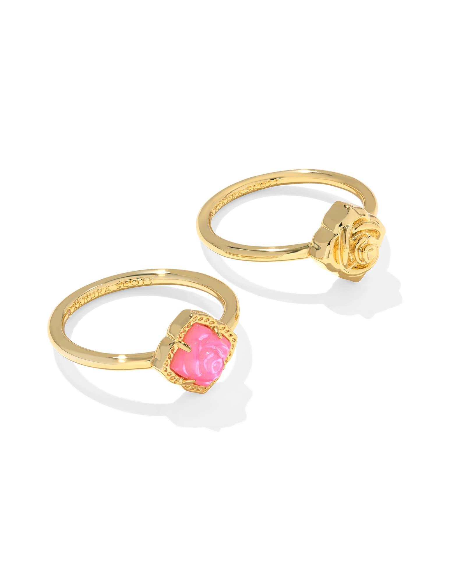 Mallory Rose Gold Ring Set Product Image